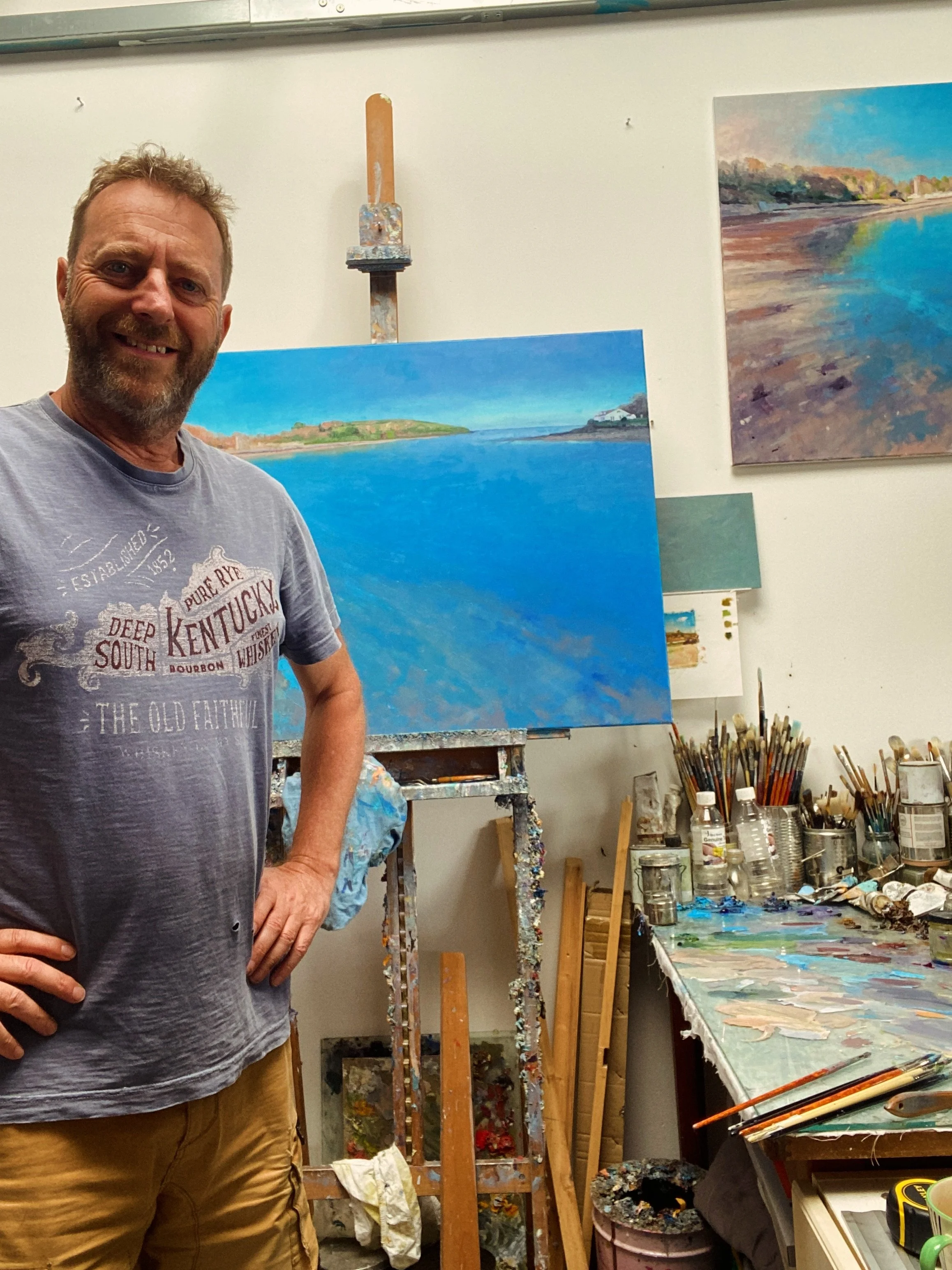 Cornwall open Studios at Krowji this Friday, Saturday and Sunday 29,30,31 May 11am - 5pm
Come and see us in Krowji studio 210 - 115 in the @cornwallopenstudios booklet.
Paintings, drawings by myself and amazing ceramics by @sarahcoolingartist 
Lots o