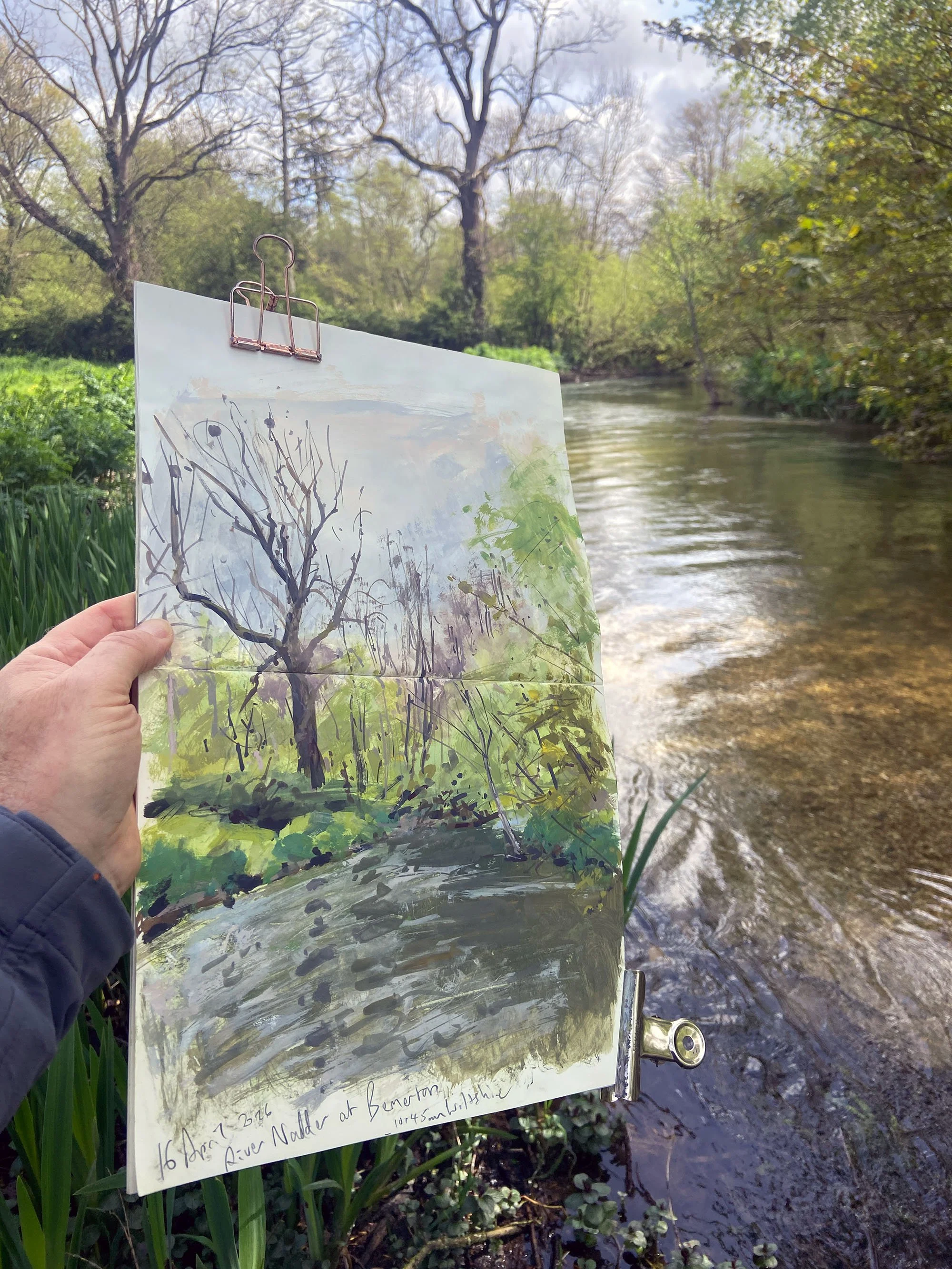 River Nadder near Salisbury