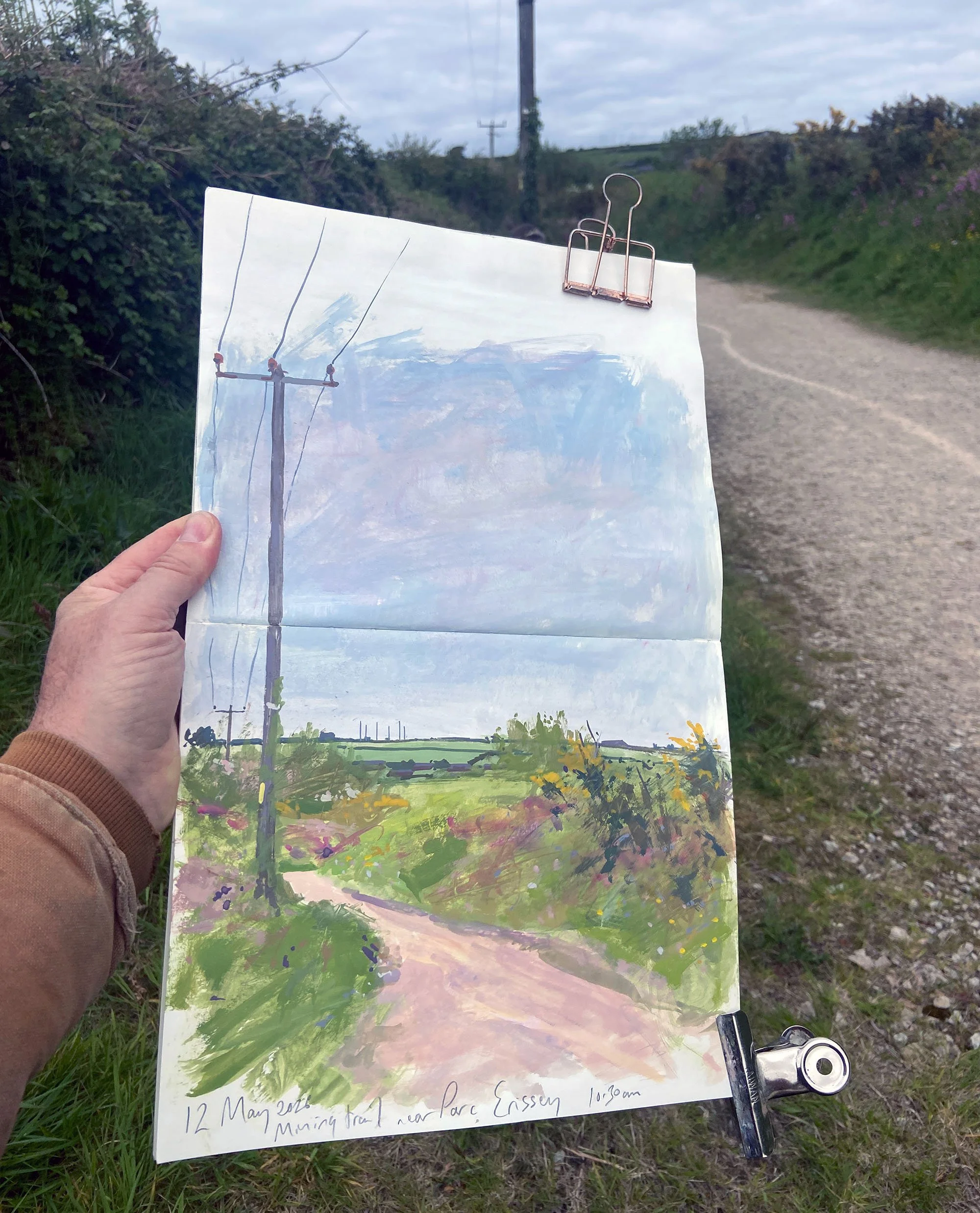 Mining trail near Cornwall Gold