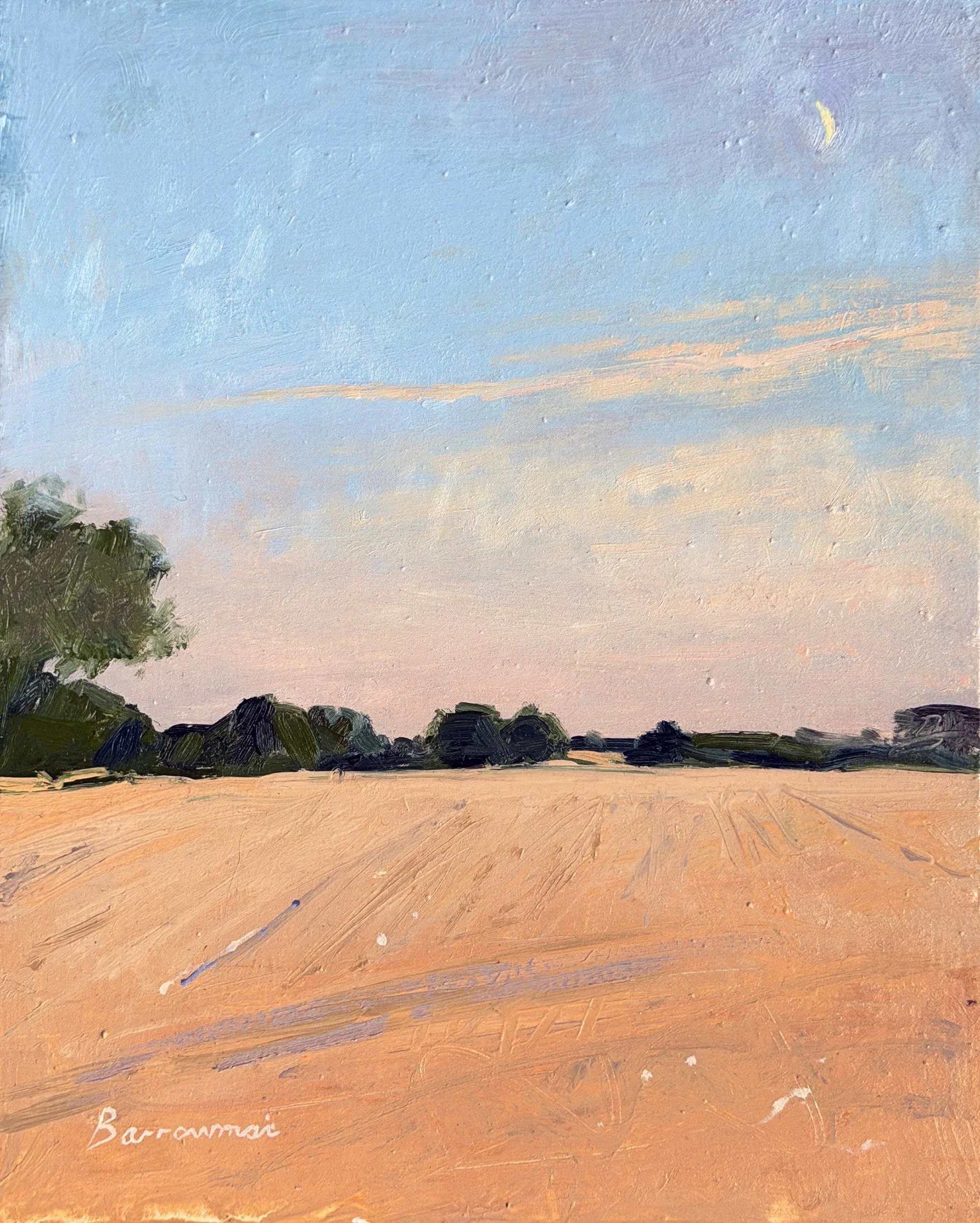 Crescent moon harvest, Bearley