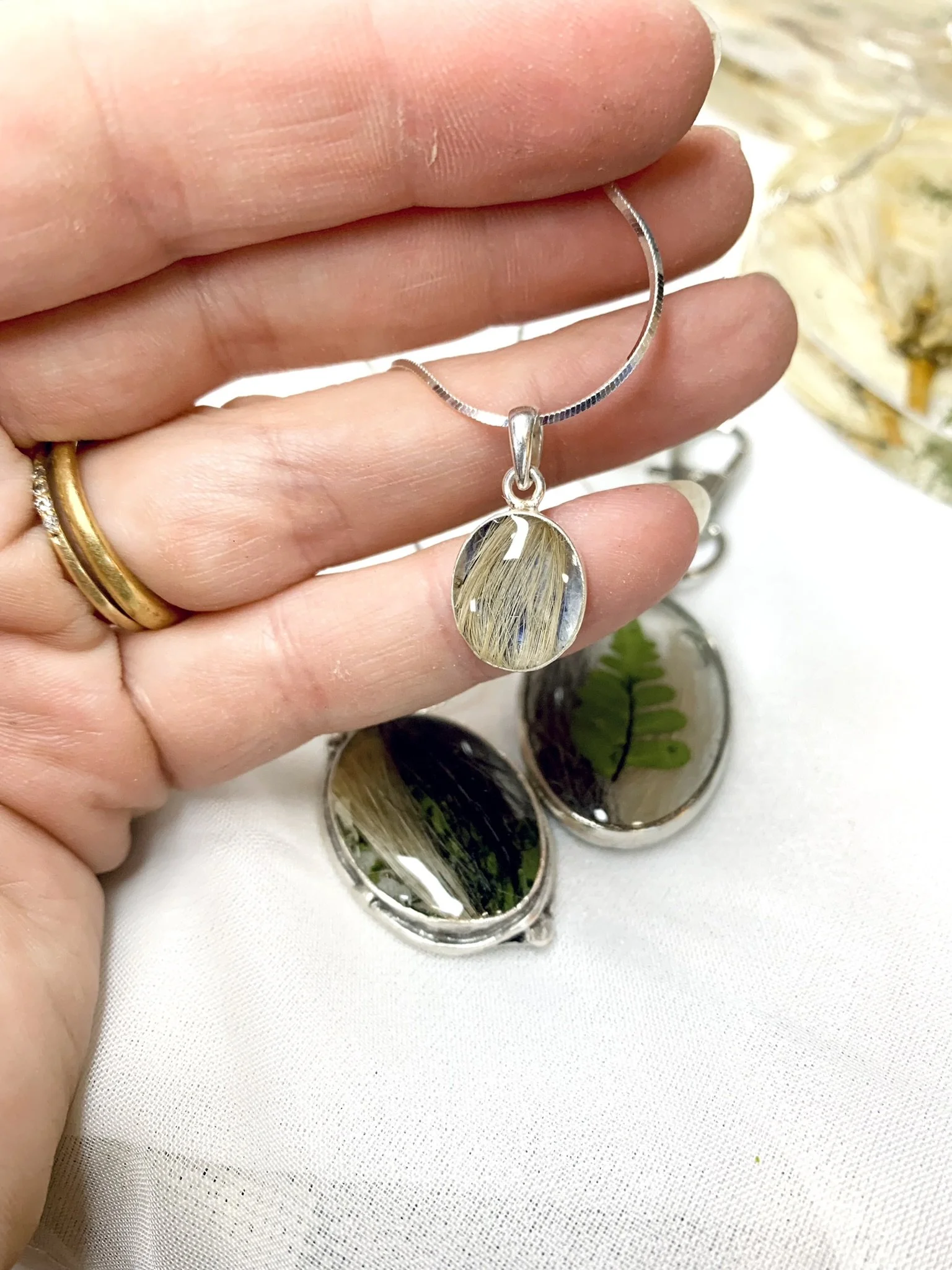 Personalized Hairwork and Resin Jewelry (Deposit Only) - Mourning Pet Jewelry- Horse Memorial- Lock of Hair Memorial Necklace, Keychain, Ring & More