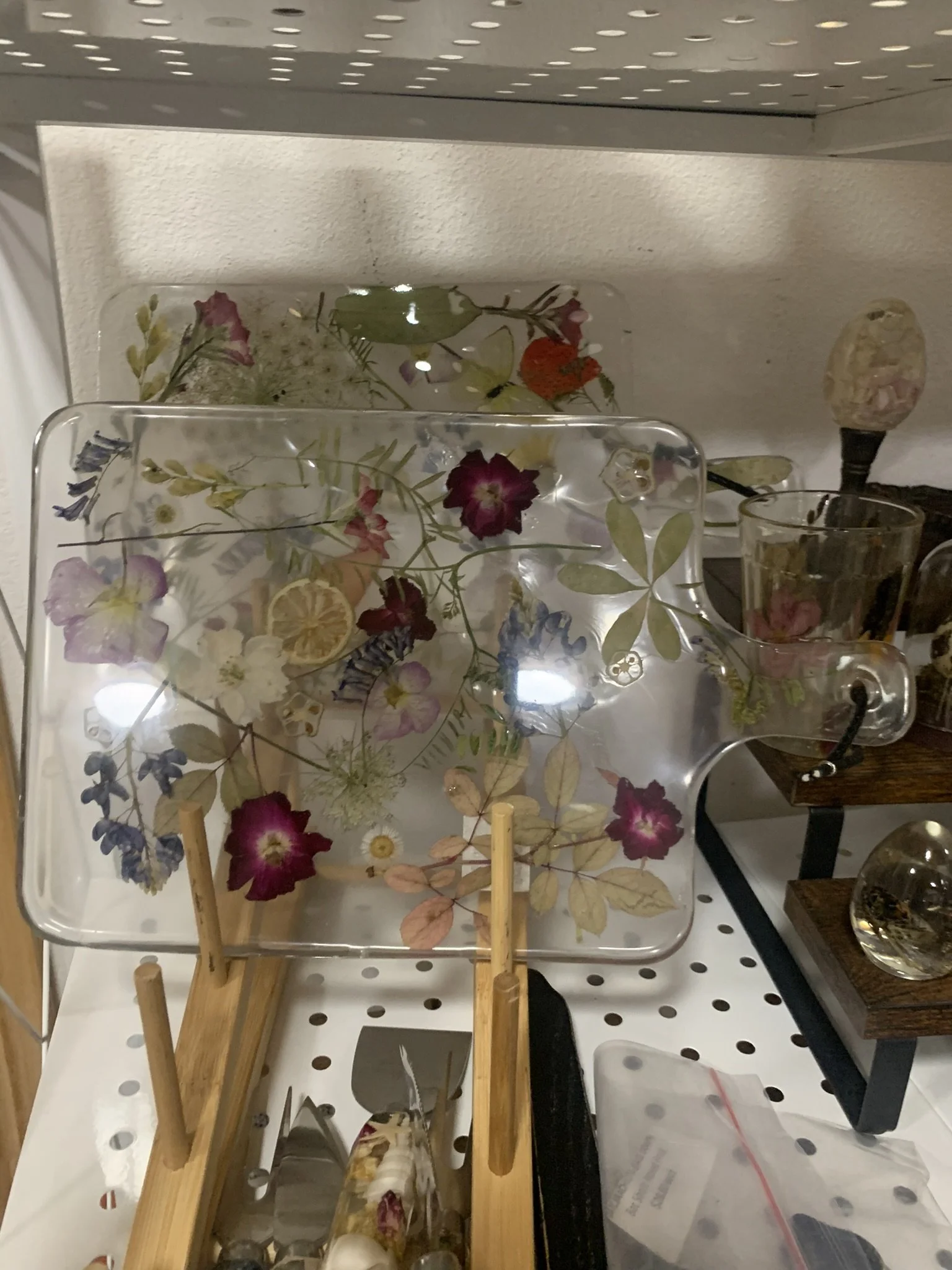 Summer in July- Garden Rose- Okra & Lime Slice- Wildflower Charcuterie Board