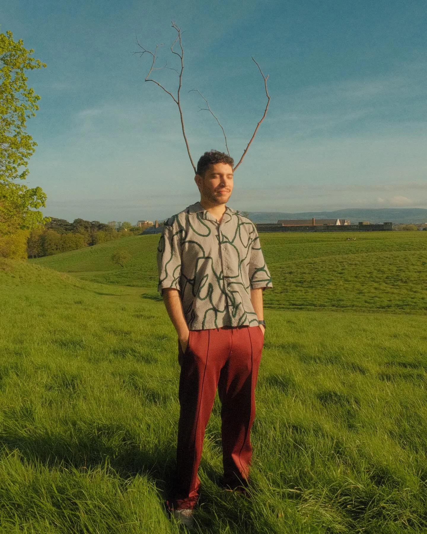 Deer spotting at Phoenix Park. 🦌🍀 #ireland #dublin #phoenixpark