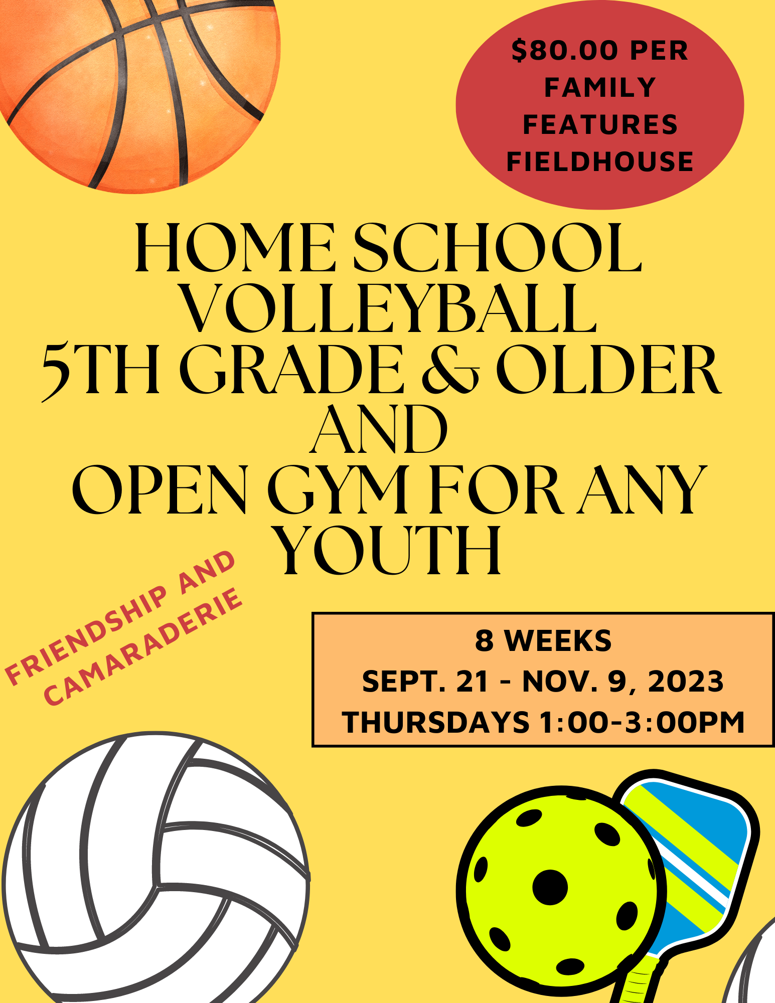 Youth Leagues — Features Fieldhouse