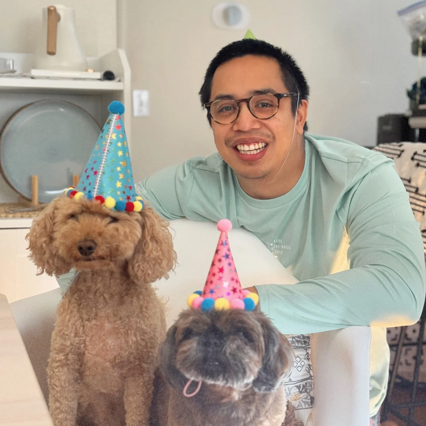 OCTOBER 🎃✨
You were a busy one but it was sure fun. 

&middot; A Hubby Birthday 💖
&middot; First Workout of the month 💪
&middot; Emma&rsquo;s Mlem 😜
&middot; Halloween Decor (we won again! 🥇) 👻
&middot; A Happy Sweetie Birthday 🐾
&middot; Rhin