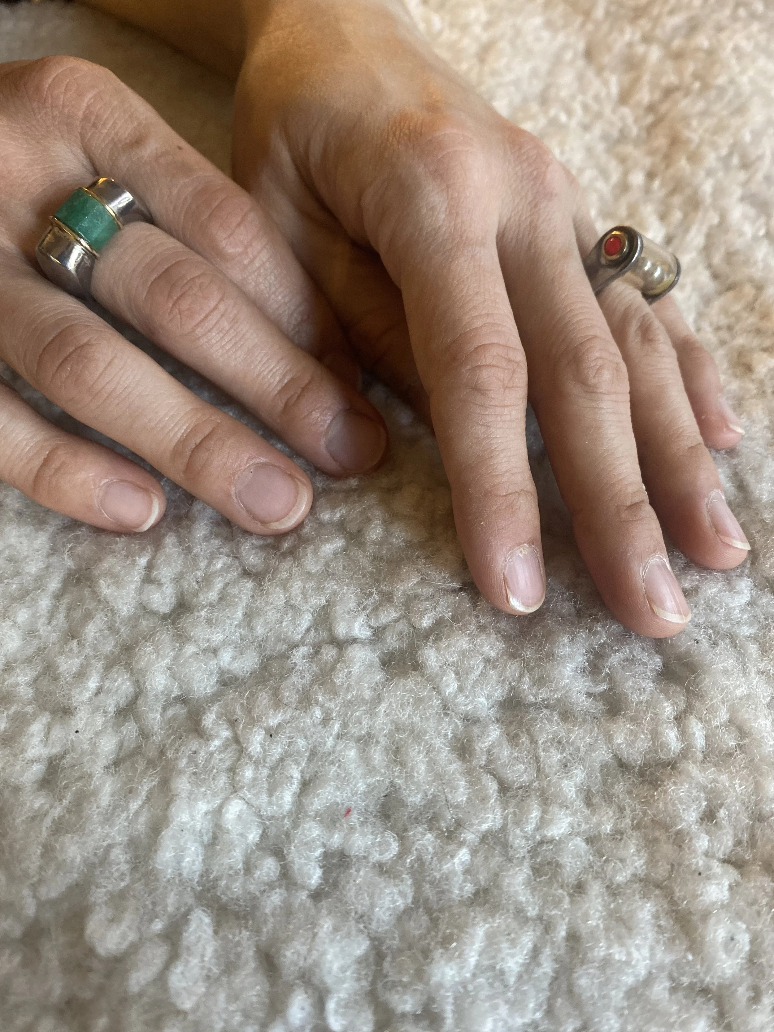 Zoodiac Aries Silver ring | £180 |

925 Silver, red coral and 24 kt gold |  Weight: 14g