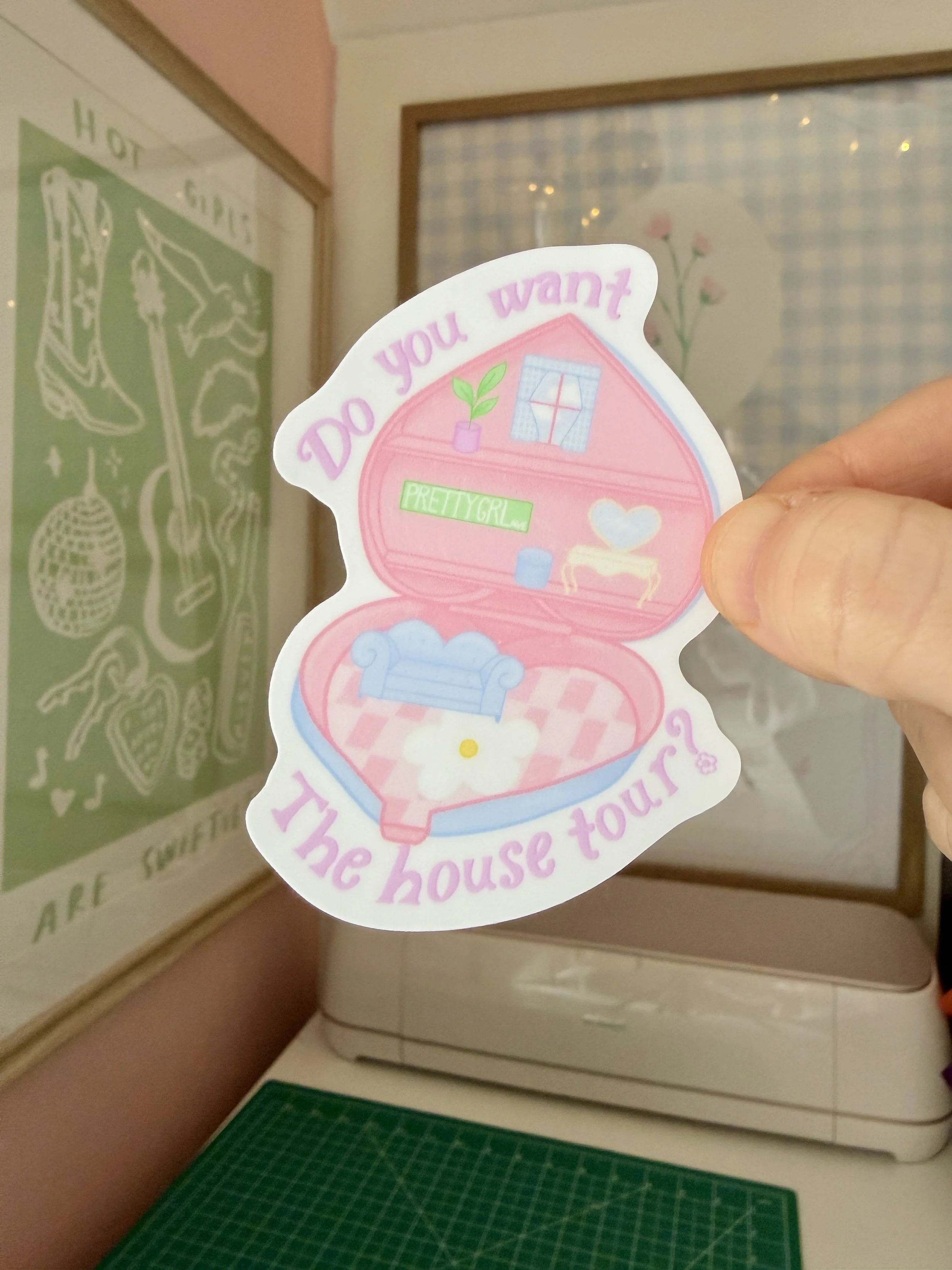 House Tour Sticker