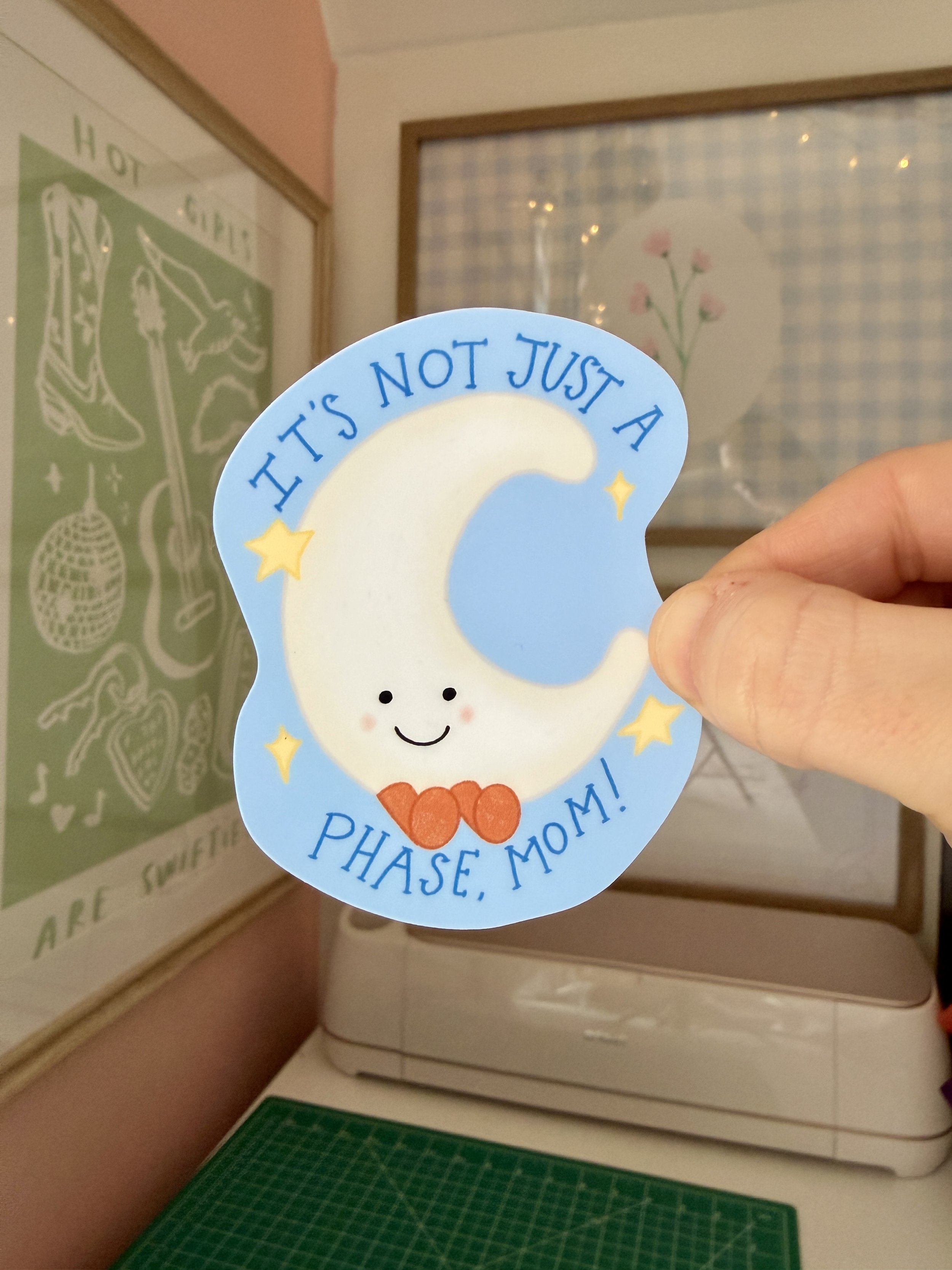 It's Not Just a Phase Sticker