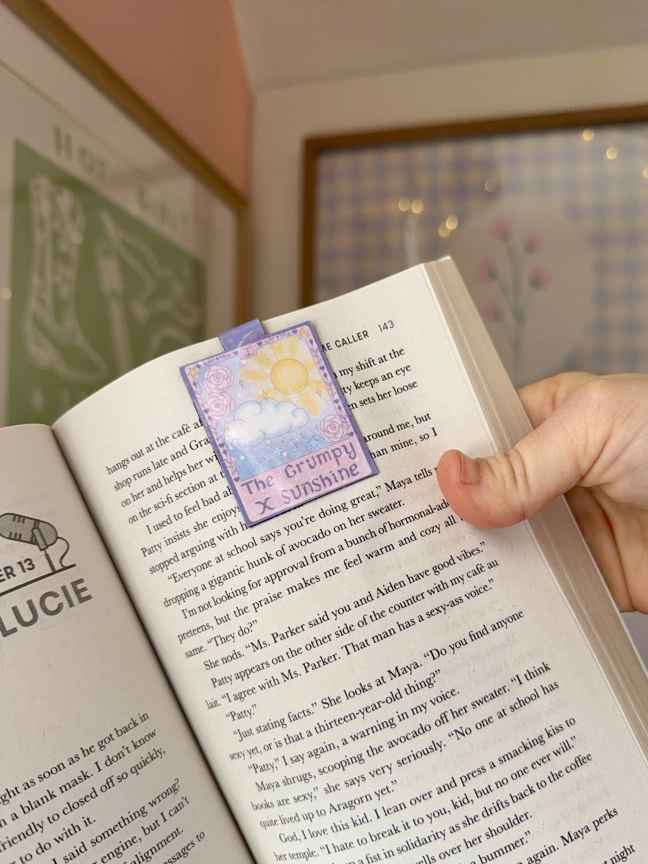 Grumpy x Sunshine Magnetic Bookmark