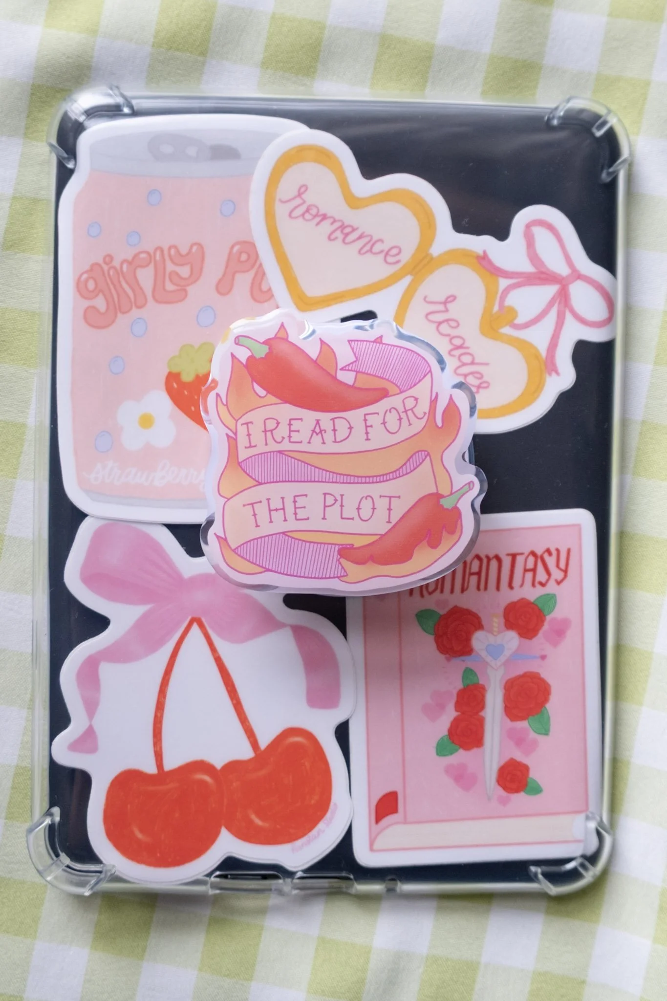 I Read for the Plot MagSafe Kindle/E-reader Grip