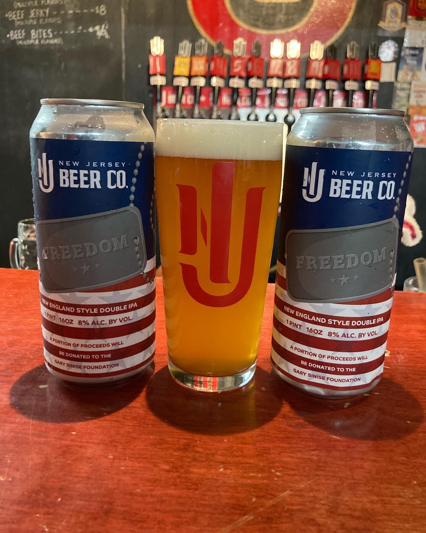 FREEDOM!

Brewed to celebrate Memorial Day and July 4th!

Our brand new DIPA is freshly packaged and tasting great. Think classic Vermont IPA when drinking this one. Crisp, clean with a bit of tropical juice, this one goes down way easy for the abv.
