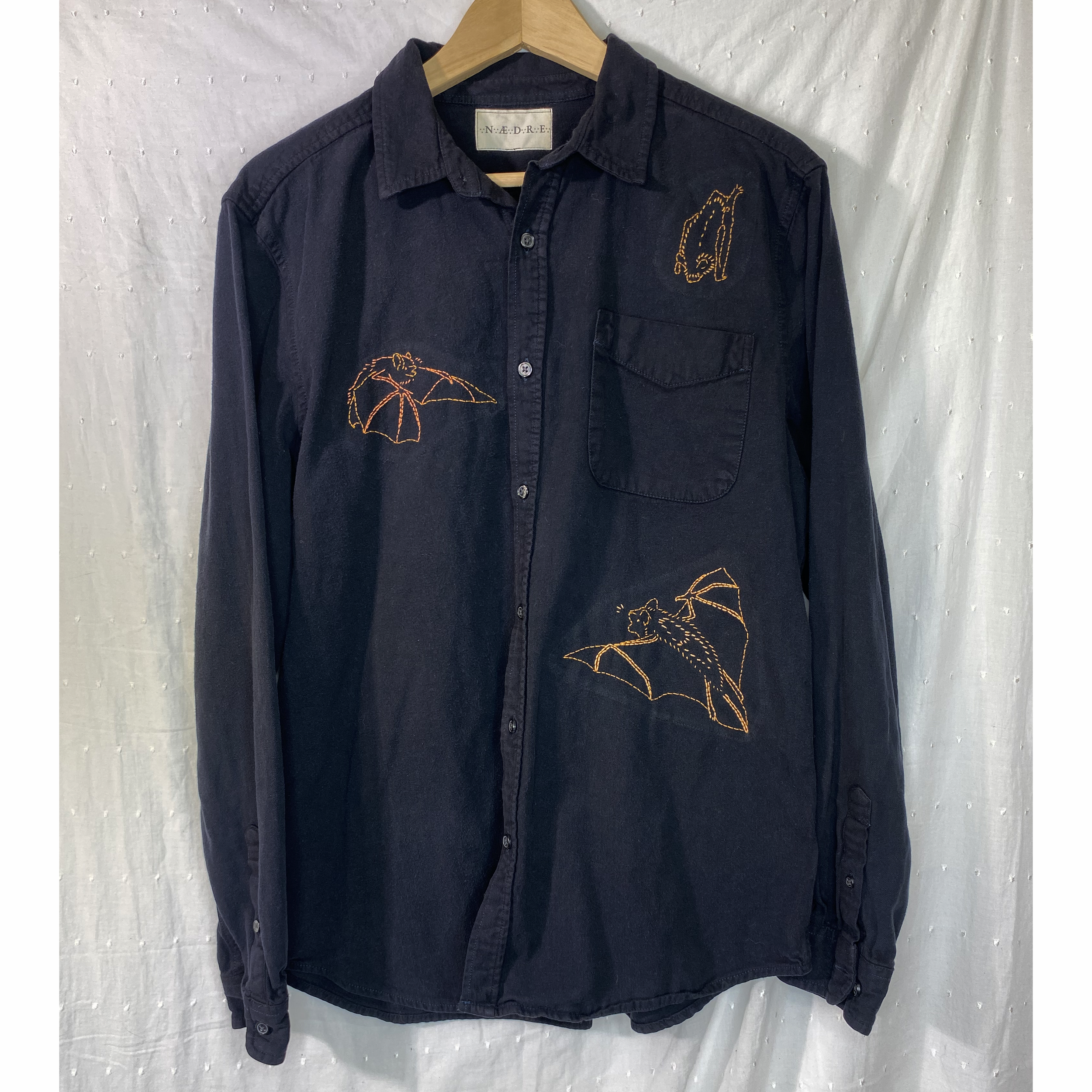 Golden Bats Flannel - medium