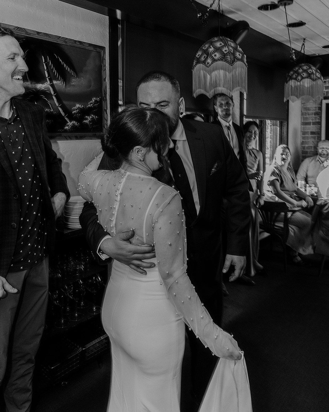 a 70s themed reception for m &amp; j was an absolute delight!