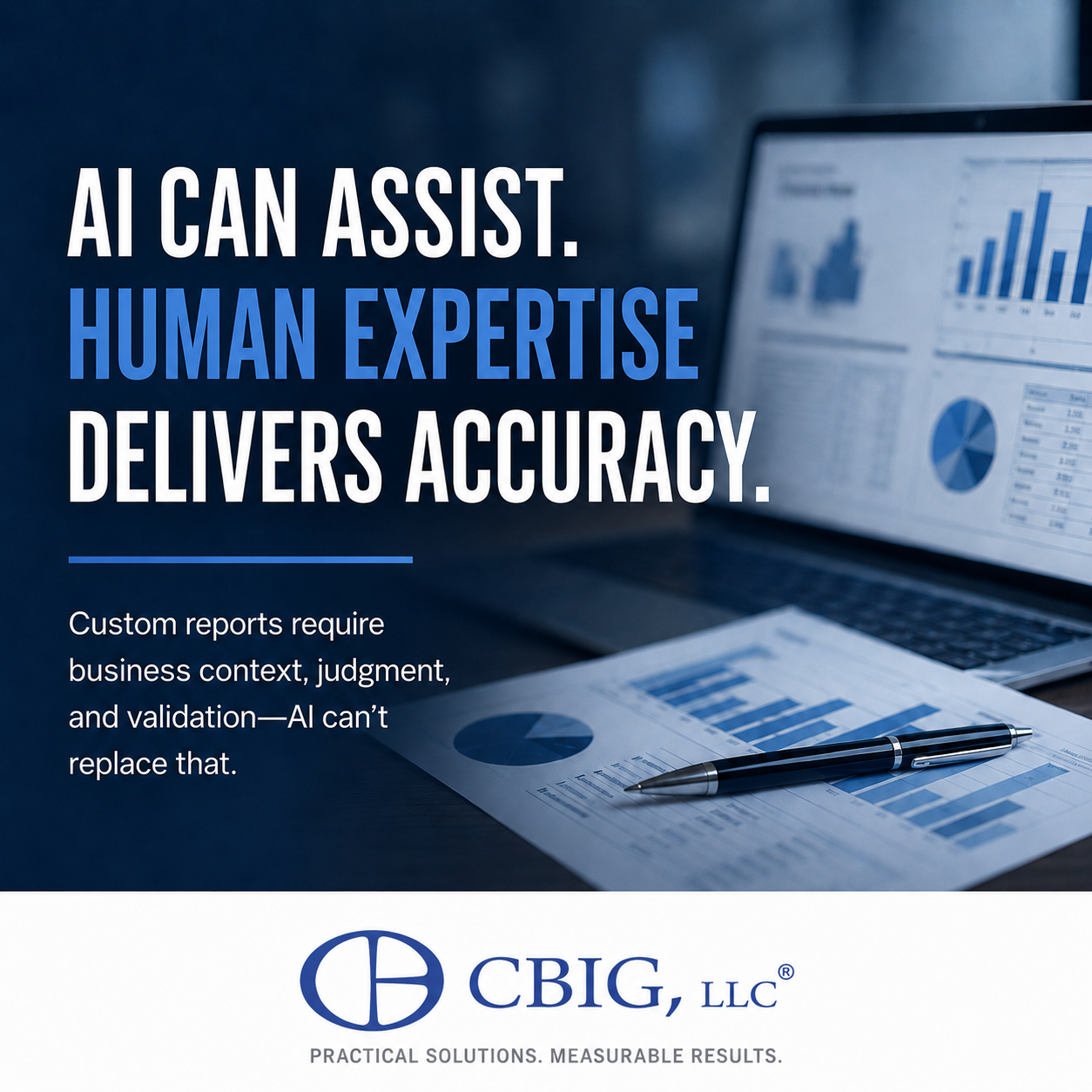 Why Custom Report Writing Still Requires Human Expertise in the Age of AI