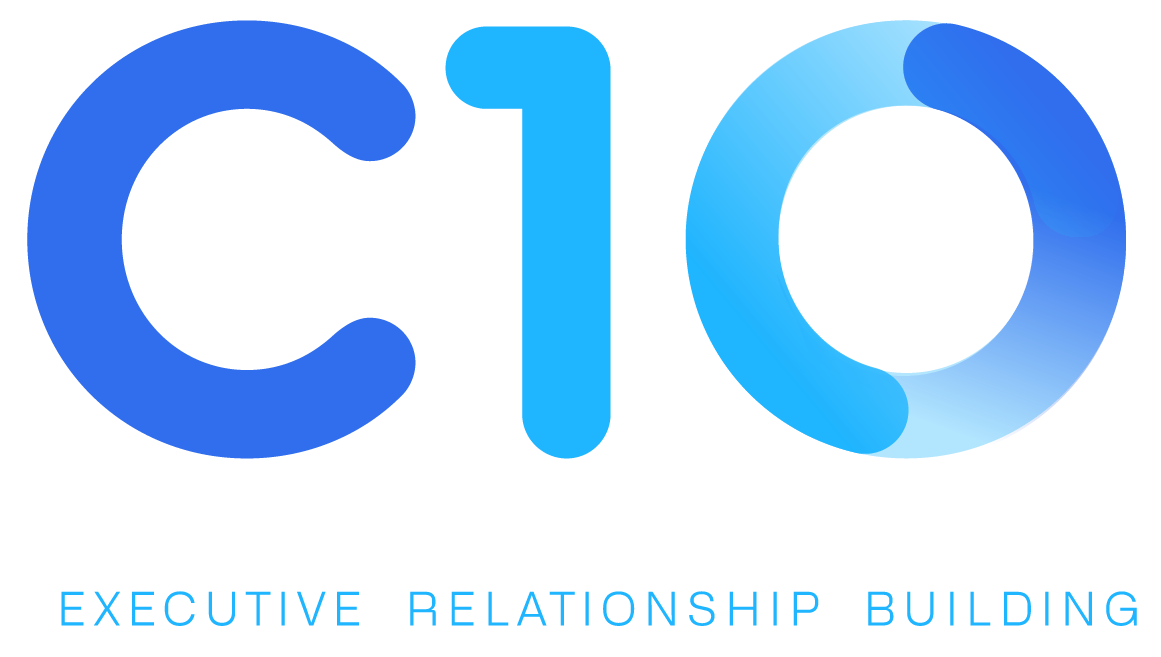 C10 logo with the text 'Executive Relationship Building' underneath.