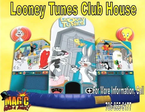 Looney Tunes Club House Bouncer Inflatable Rental