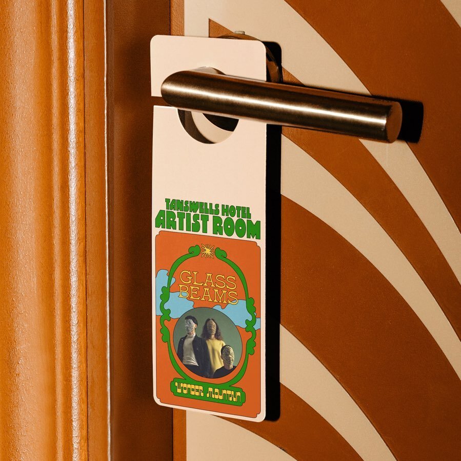 Artist room tags for @wondermountainfestival. 🪩🤠 @glass_beams