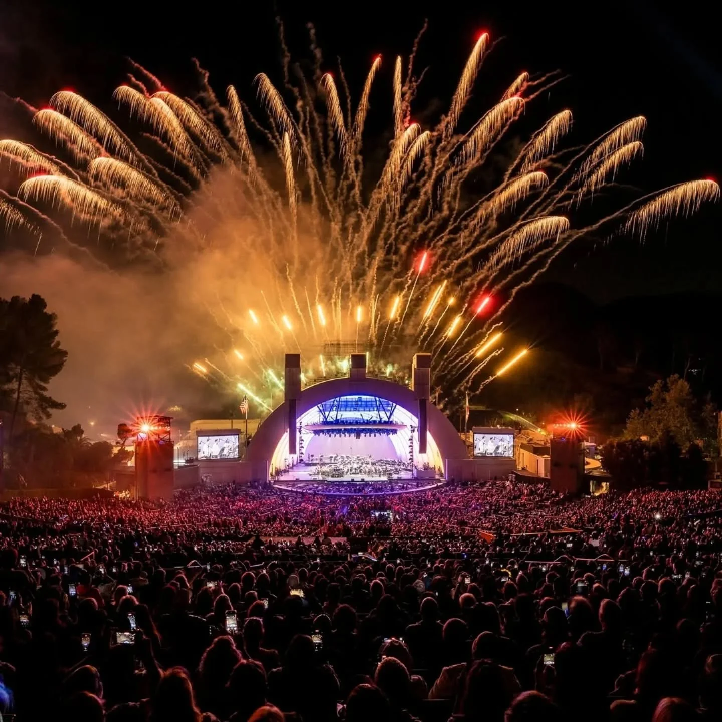This year, the Hollywood Bowl featured a little bit of &ldquo;September&rdquo; in July with @earthwindandfire 🤩

FOH Camera provided by @nightlight.production
📸: @timothynorris
Repost from @hollywoodbowl

&mdash;

#NightLightProduction #HollywoodBo
