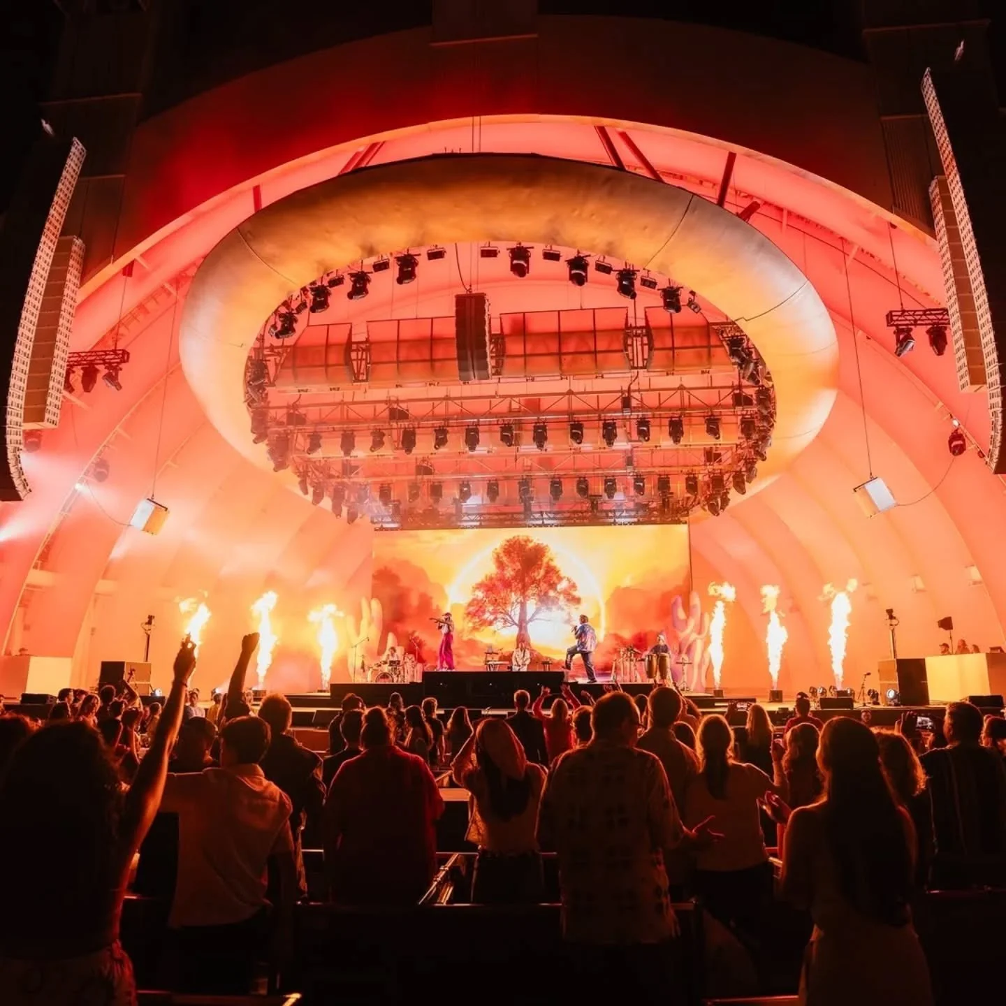 More great moments from @astropical&rsquo;s showcase including @bombaestereo &amp; @rawayana at the @hollywoodbowl 🤩

FOH Camera provided by @nightlight.production
Repost from @hollywoodbowl
📸: @farahstop

&mdash;

#NightLightProduction #HollywoodB