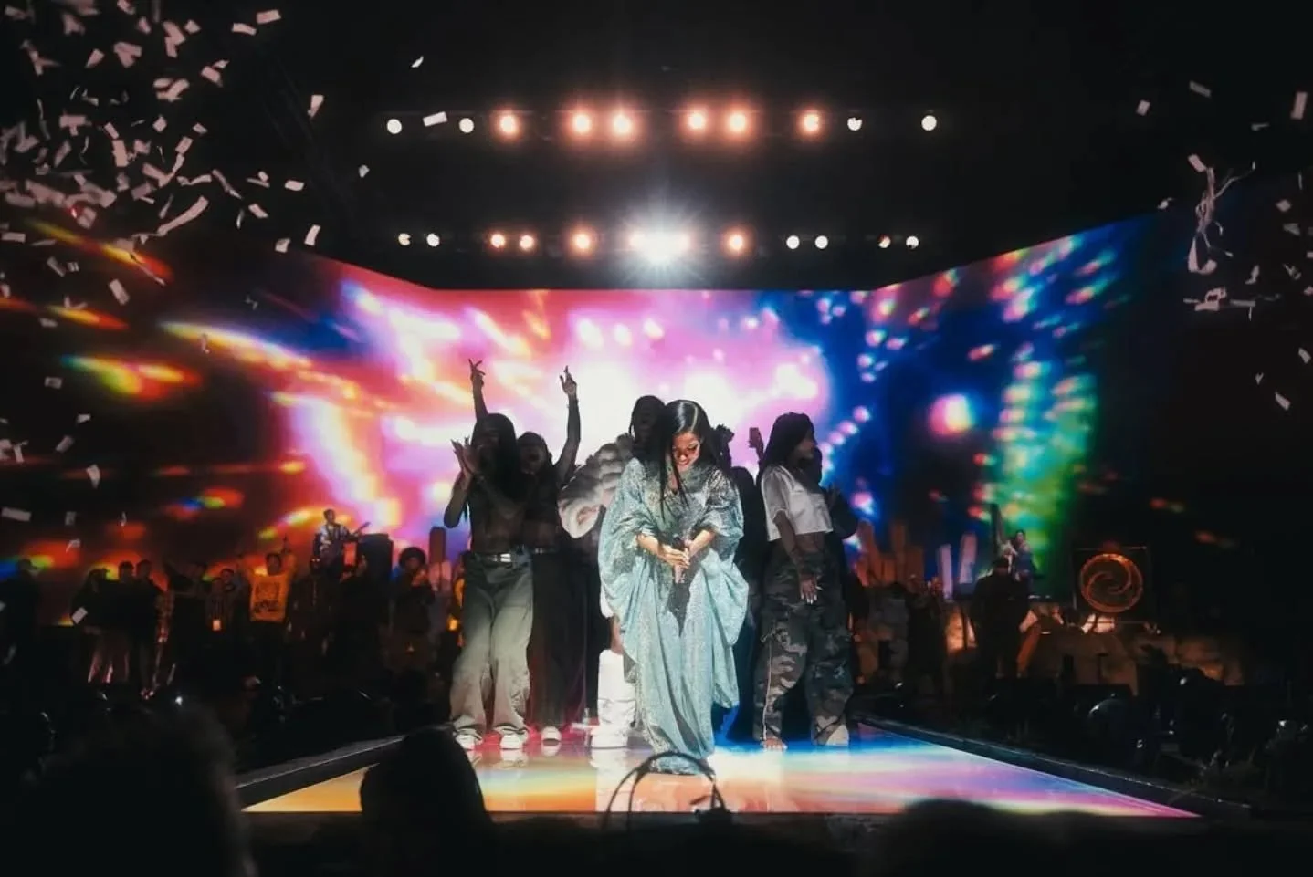 Looking back at a phenomenal show from @jheneaiko&rsquo;s &lsquo;The Magic Hour&rsquo; tour in Memphis 🔥

Video &amp; Projection package provided by @nightlight.production
Repost from @jheneaiko

&mdash;

#NightLightProduction #LightingRental #Jhene