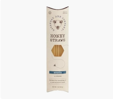 Image of Savannah Bee Company Honey Straws recommended by The Breezy Doula.