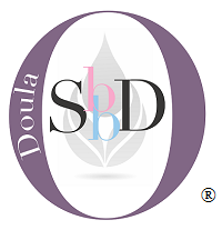Stillbirth Doula certification logo on The Breezy Doula website.