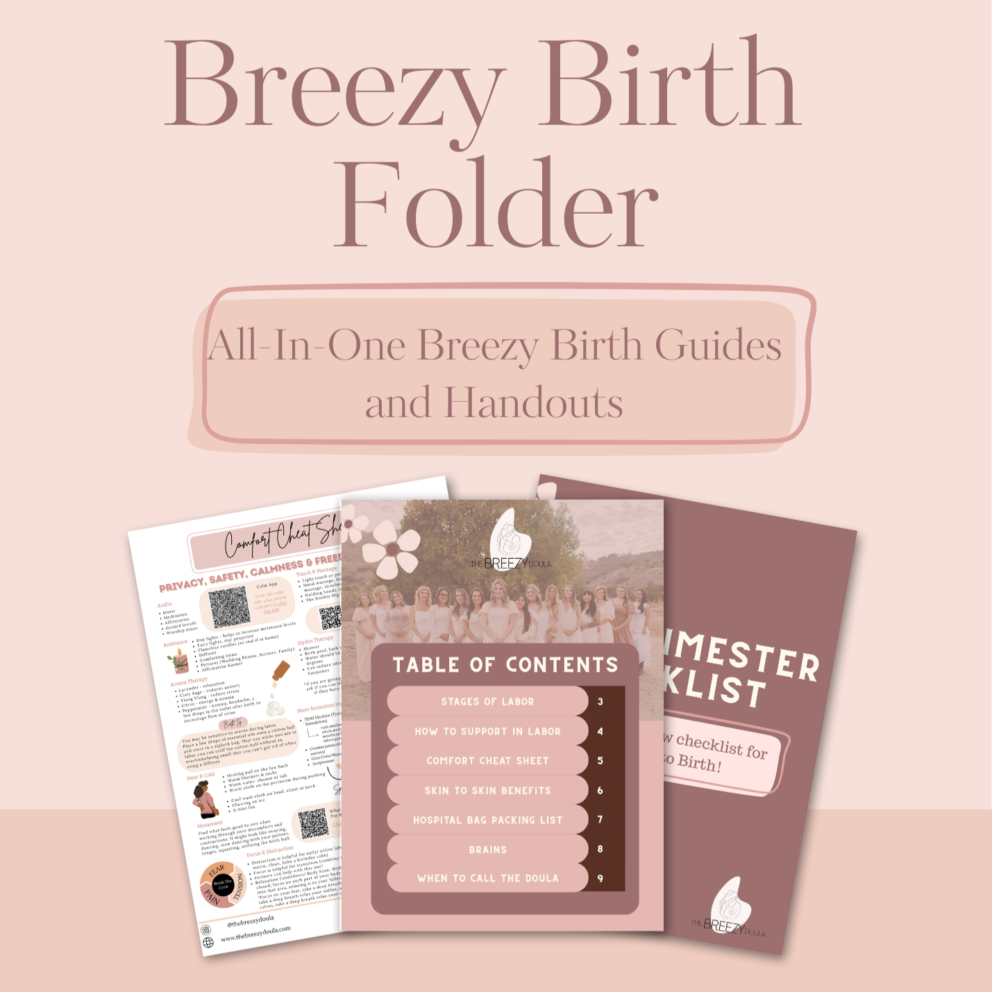 Breezy Birth Folder
