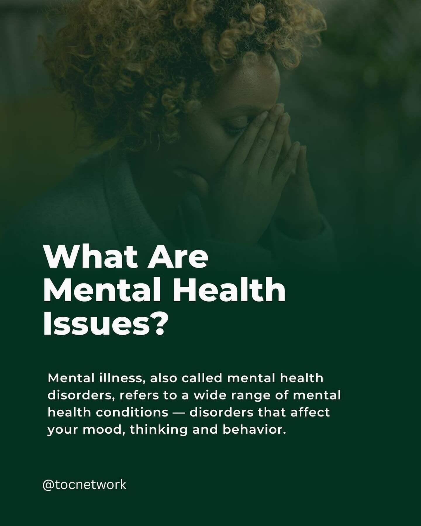 A mental illness is a condition that affects a person&rsquo;s thinking, feeling or mood. 

It&rsquo;s more common than you think &mdash; 1 in 5 individuals experiences a mental illness. 
Source: @namicommunicate 

If you or someone you know experienc