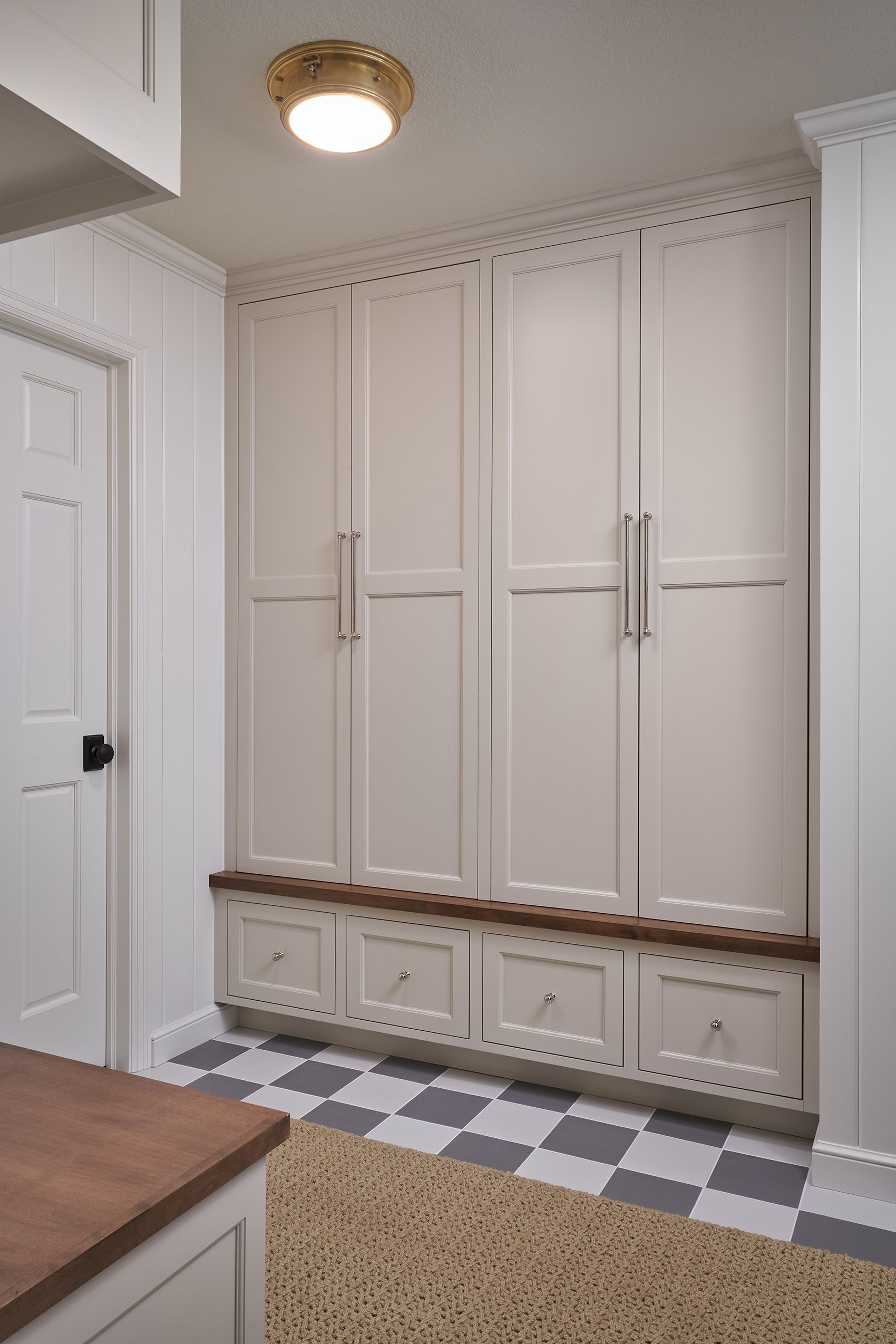 Timeless Elegance Mudroom