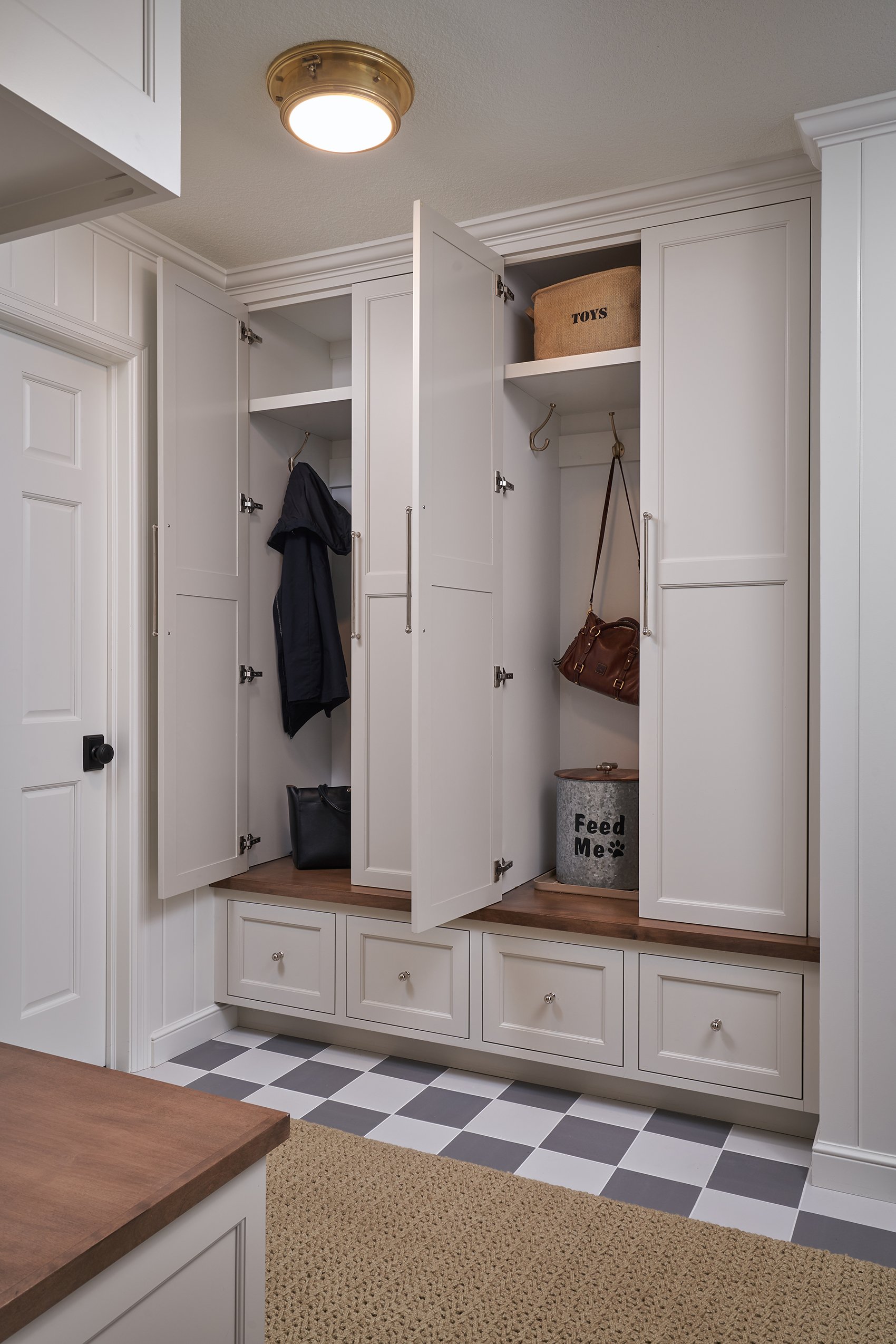 Timeless Elegance Mudroom