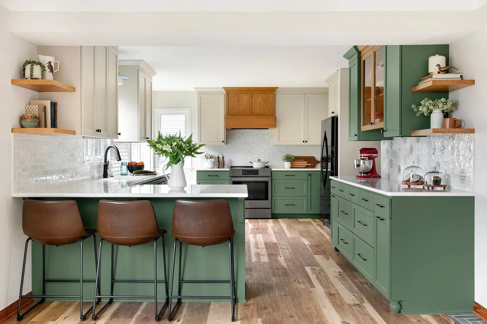 Lovingly maintained since the 60s, this home was ready to move into the 21st century! The entire main floor was remodeled to unify smaller rooms and create a family-friendly environment. See the results during the Fall Remodelers Showcase!  #lifechan