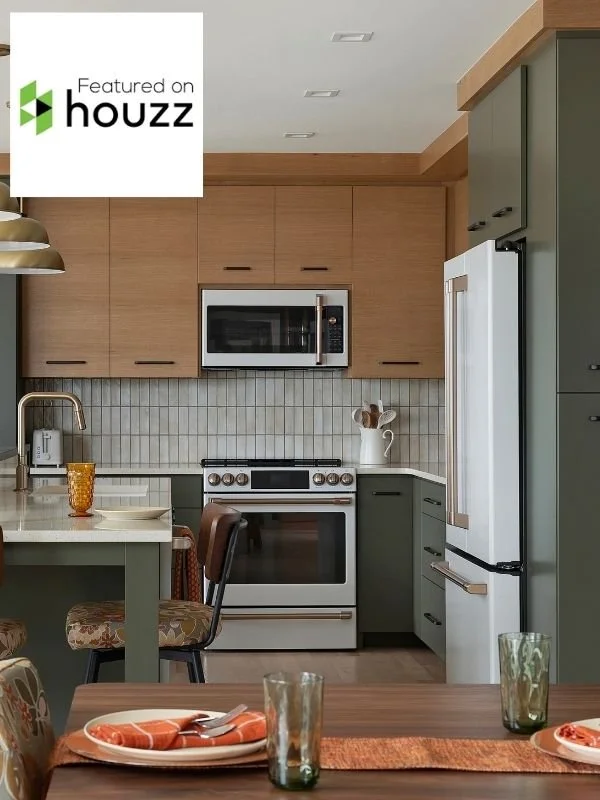 1940s Kitchen Opens Up to River Views and Warm Organic Style