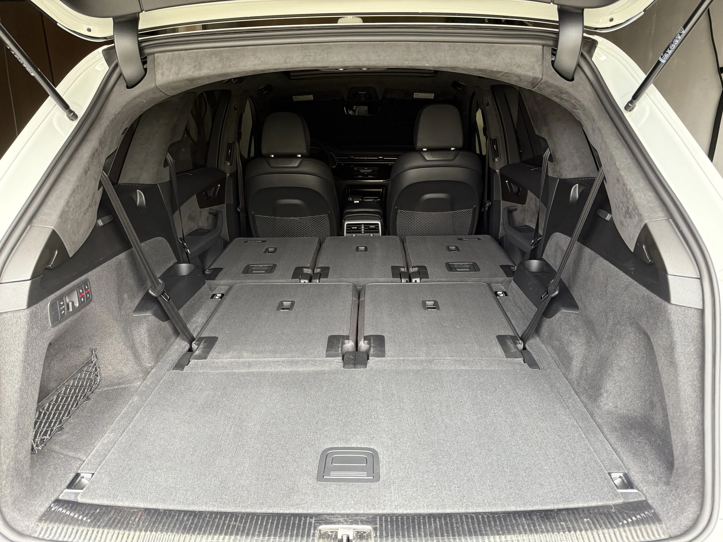 huge space with 2nd and 3rd rows folded