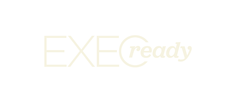The phrase "EXE ready" in white text on a black background.