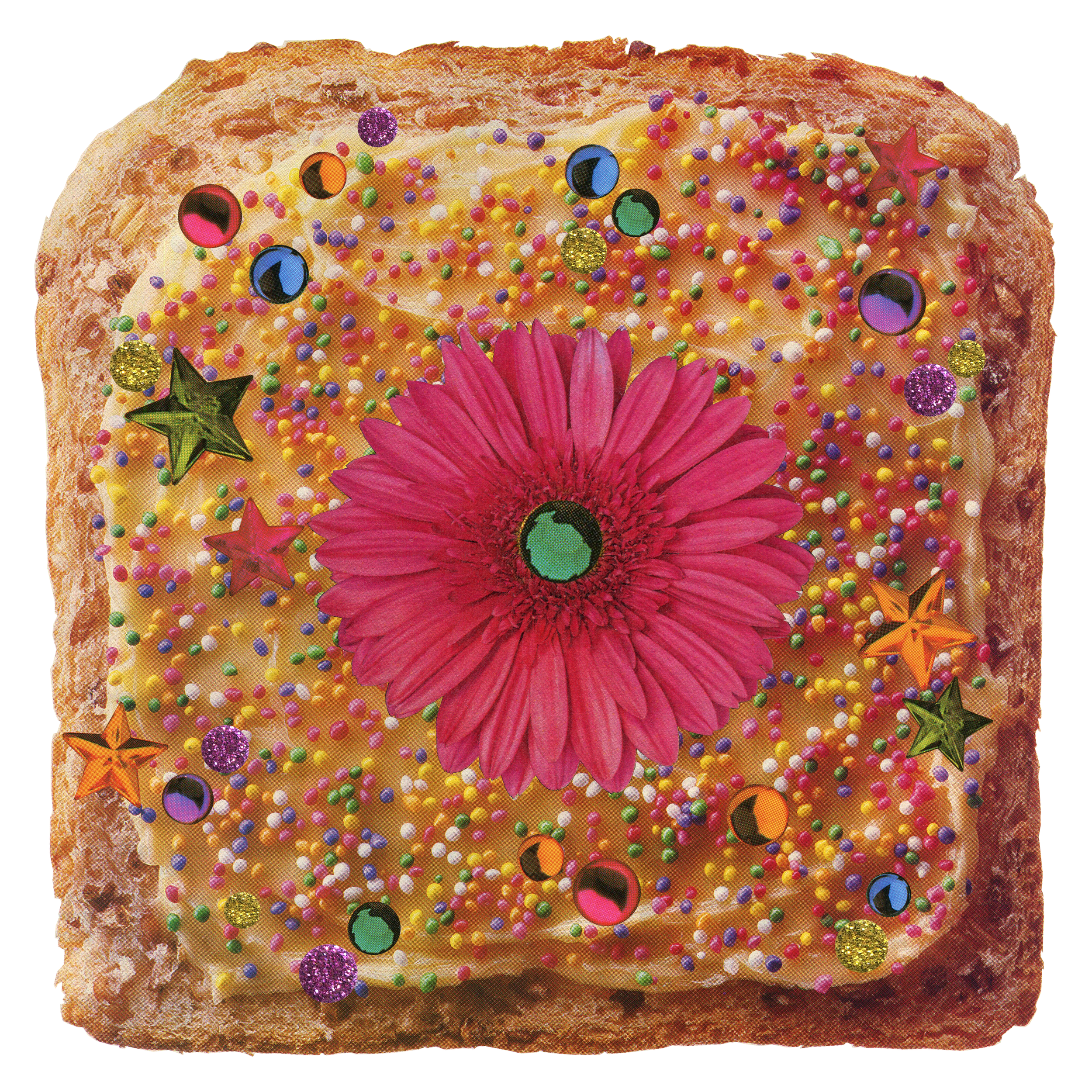 Single Die Cut Sticker - Fairy Bread
