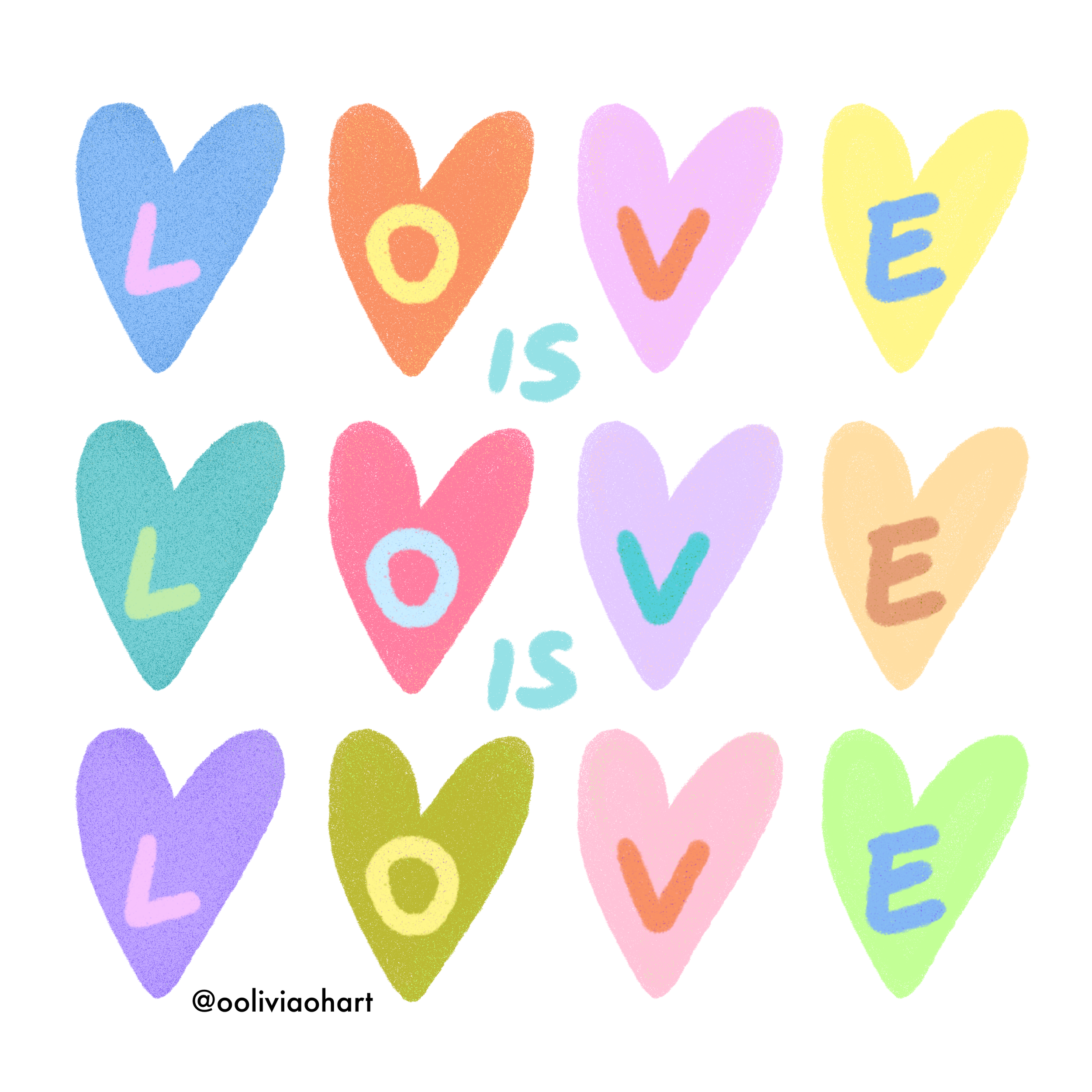 Pride Stickers, Design 2, Digital, 2025