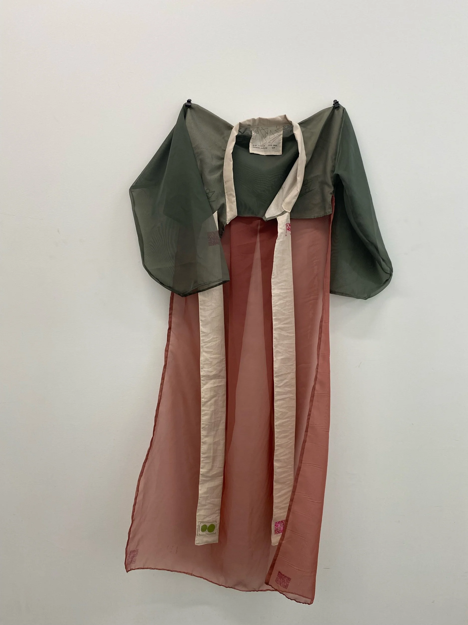 Vancouver Art Gallery X Emily Carr, Handmade Silkscreen Printed Modern Hanbok, 2023