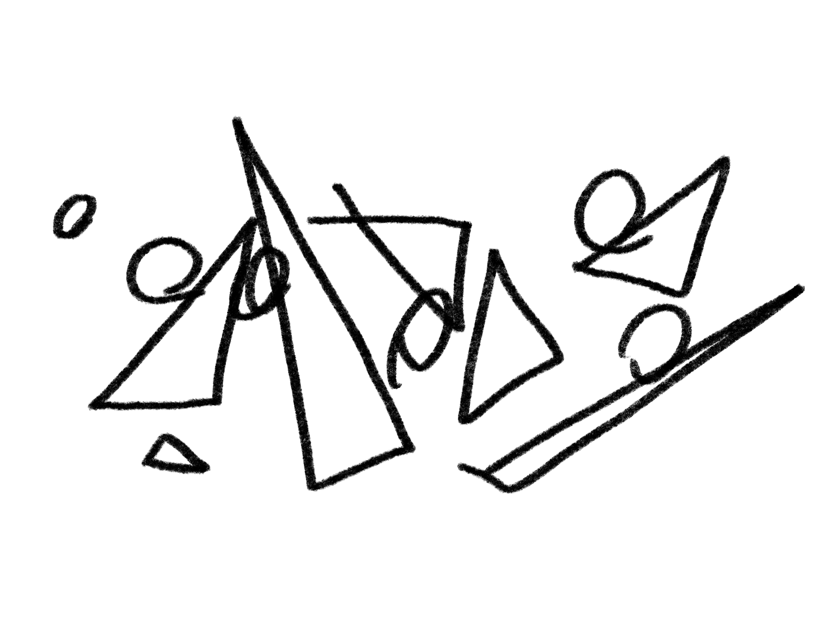 Faces in the Gallery, Screenprint, 2023 **cards (print) available for sale on etsy