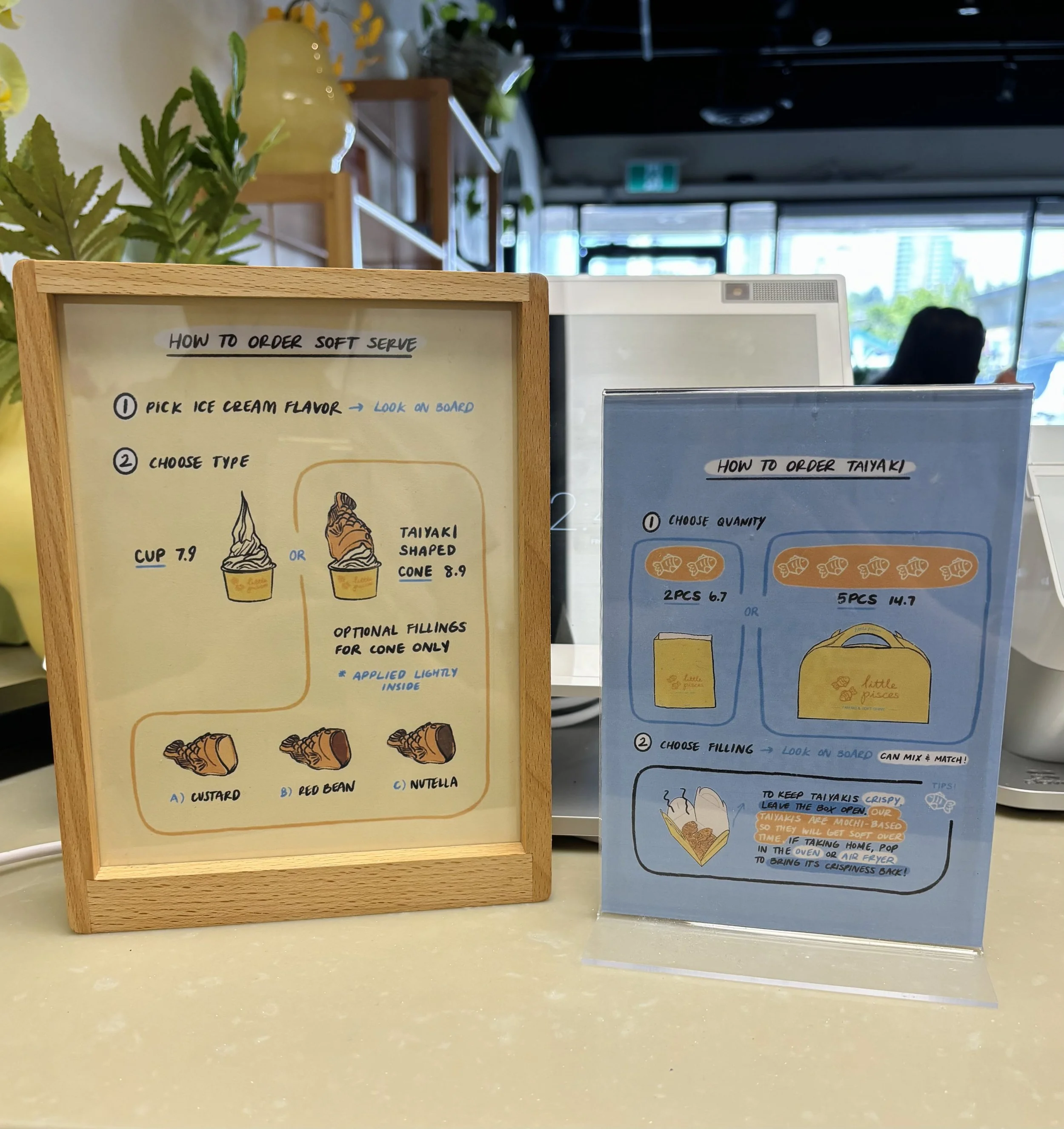 Little Pisces Shop, How To Order - In Store Display, 2024