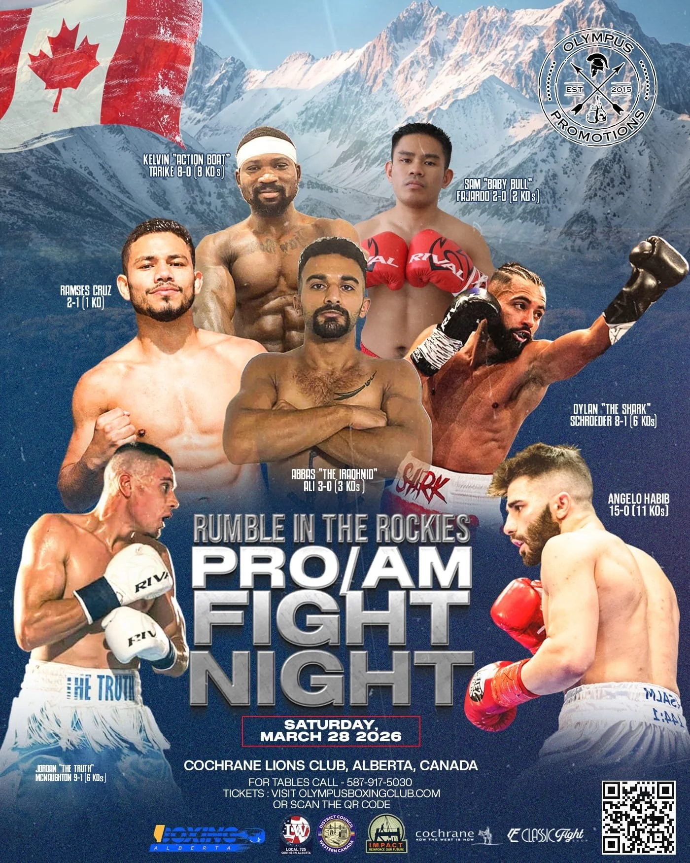 Rumble In The Rockies PRO/AM Fight Night
