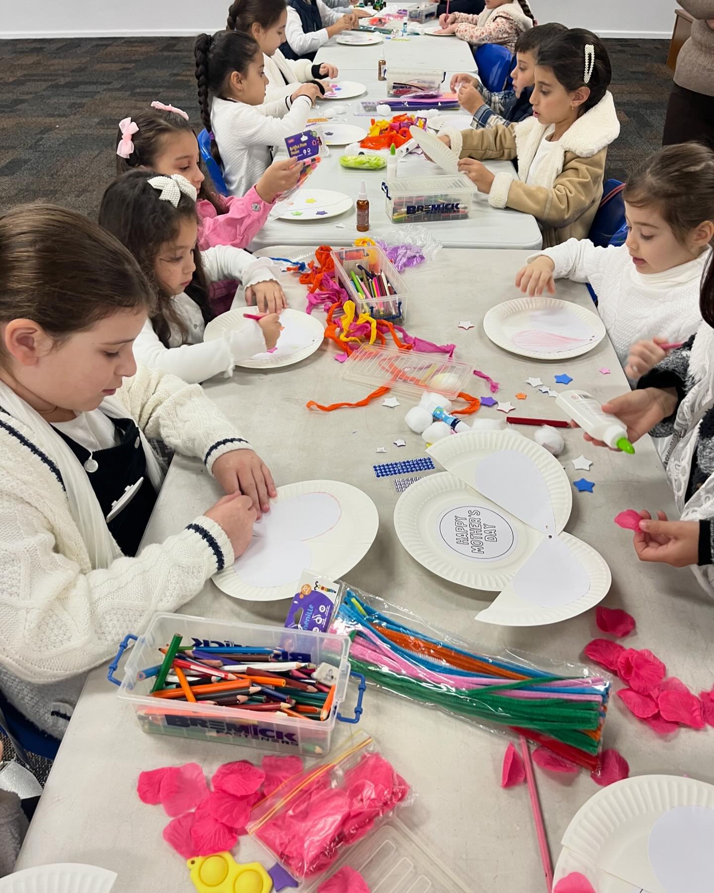Happy Mother&rsquo;s Day from our little ones! 💕

Our Sunday School students spent the morning making some very special and beautiful crafts for their mums! 💐