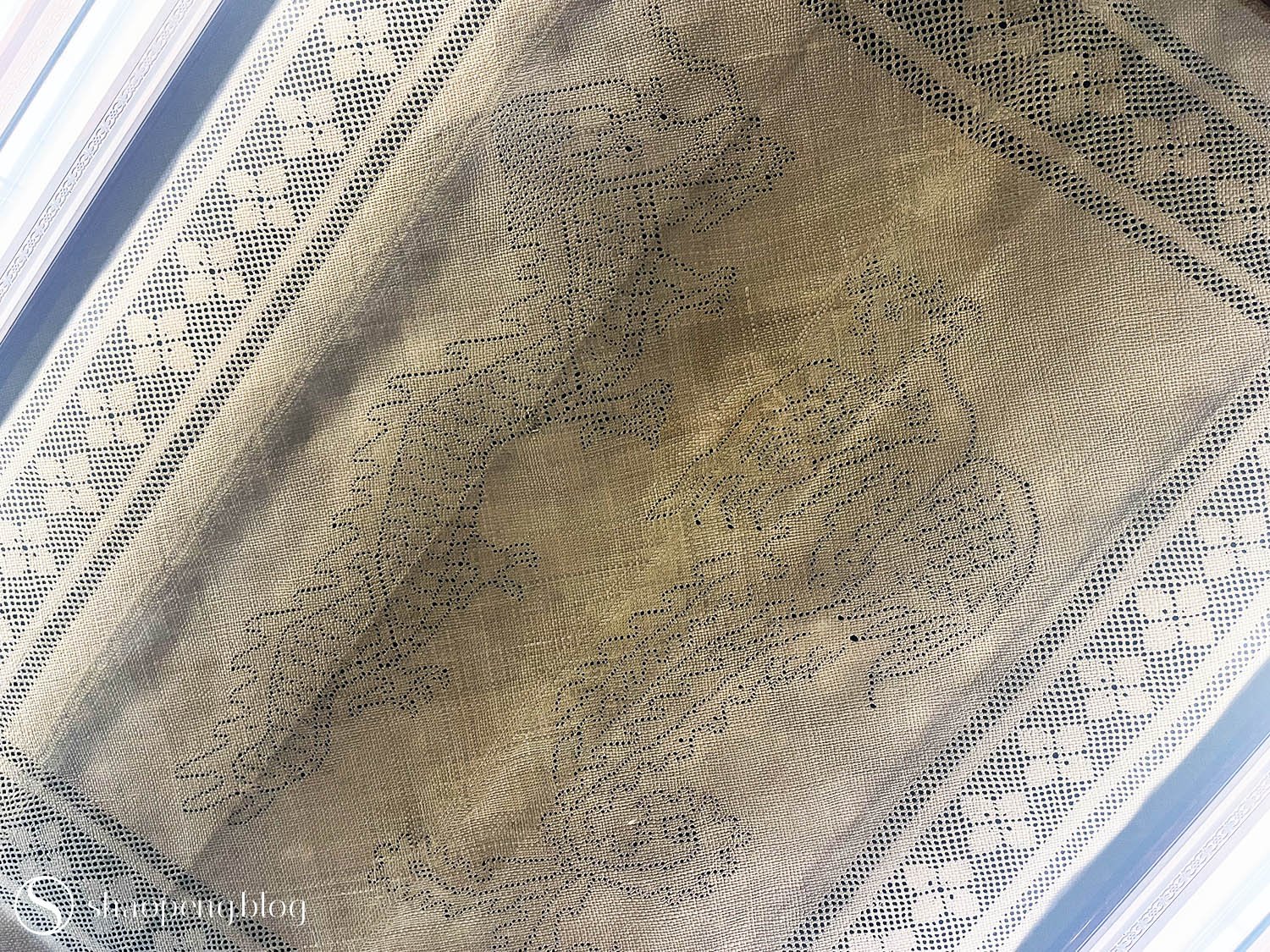 Rush grass can be woven into intricate designs, like this pair of dragon and phoenix, which would have been part of a wedding trousseau.