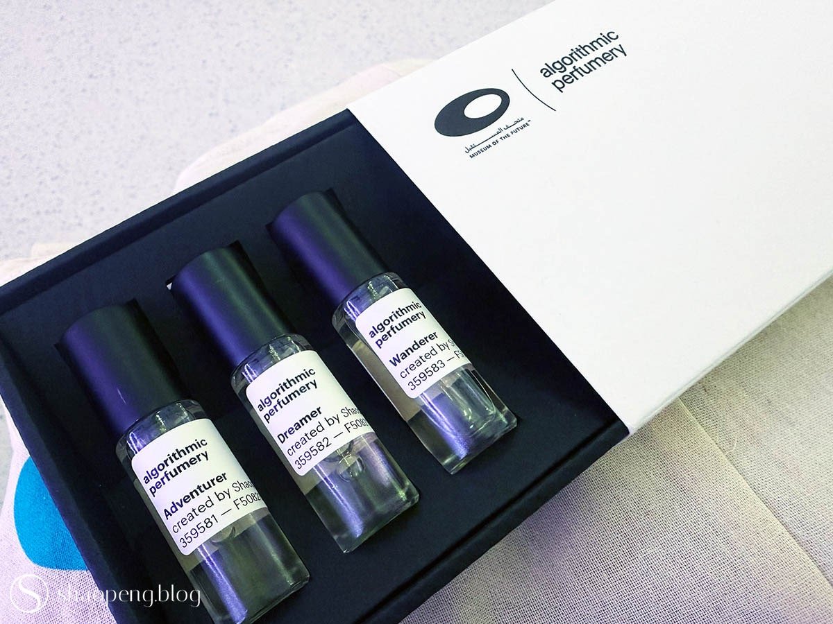 Algorithmic Perfumery at the Museum of Future, Dubai