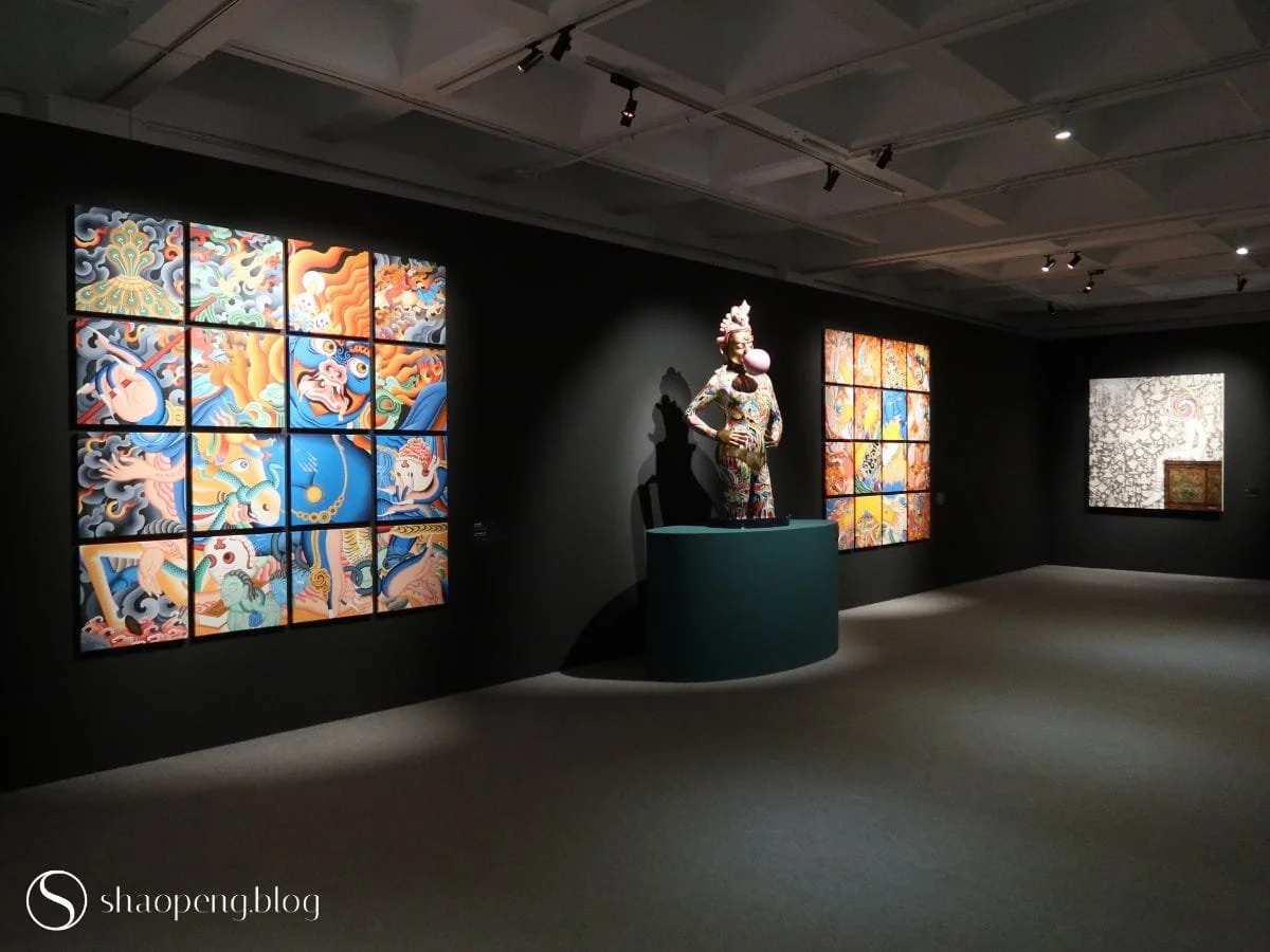 Exhibition "Endless Flow: Tsherin Sherpa’s Himalayan Contemporary Art" in Taipei, Taiwan