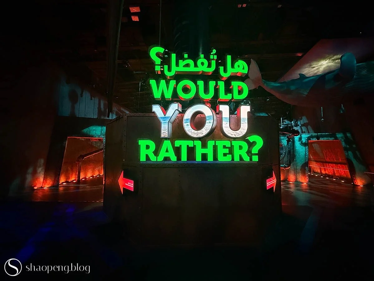 "Would You Rather?" at Terra | Expo City Dubai