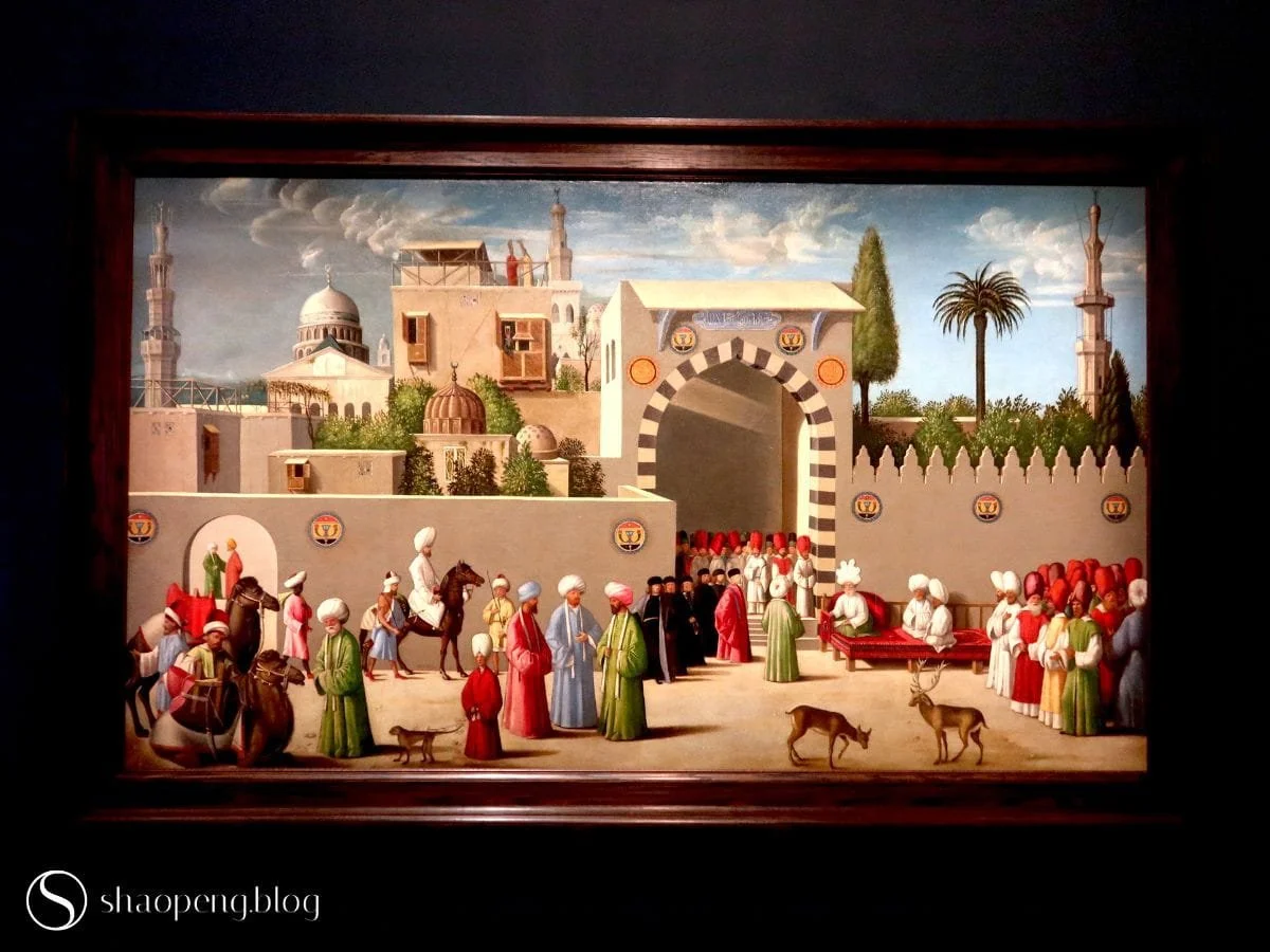 A Venetian Diplomatic Mission Received by the Governor of Damascus | Musée du Louvre, Paris