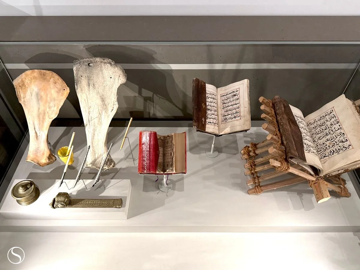 Animal Shoulder Bones as Writing Tablets | Al Ain Museum