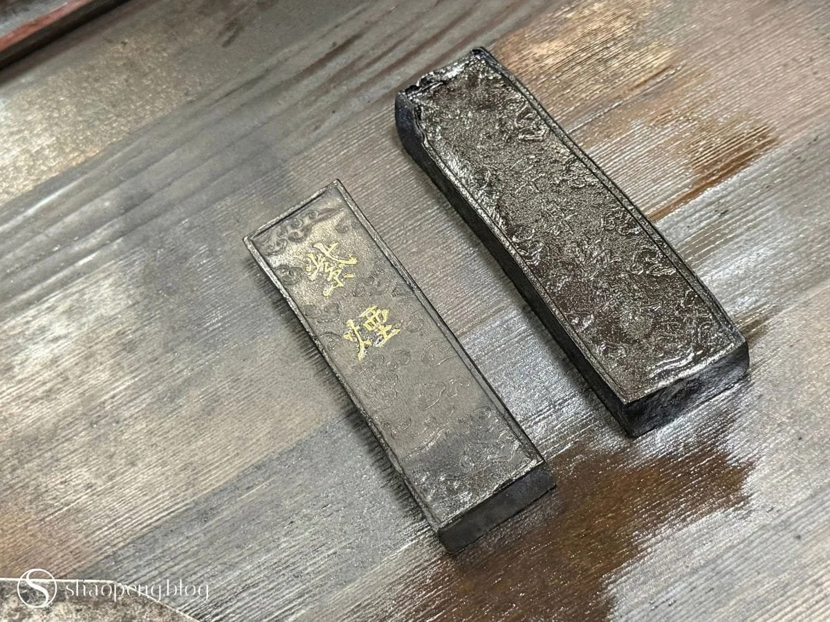 Gripped Sumi Experience | Drying Ink Stick