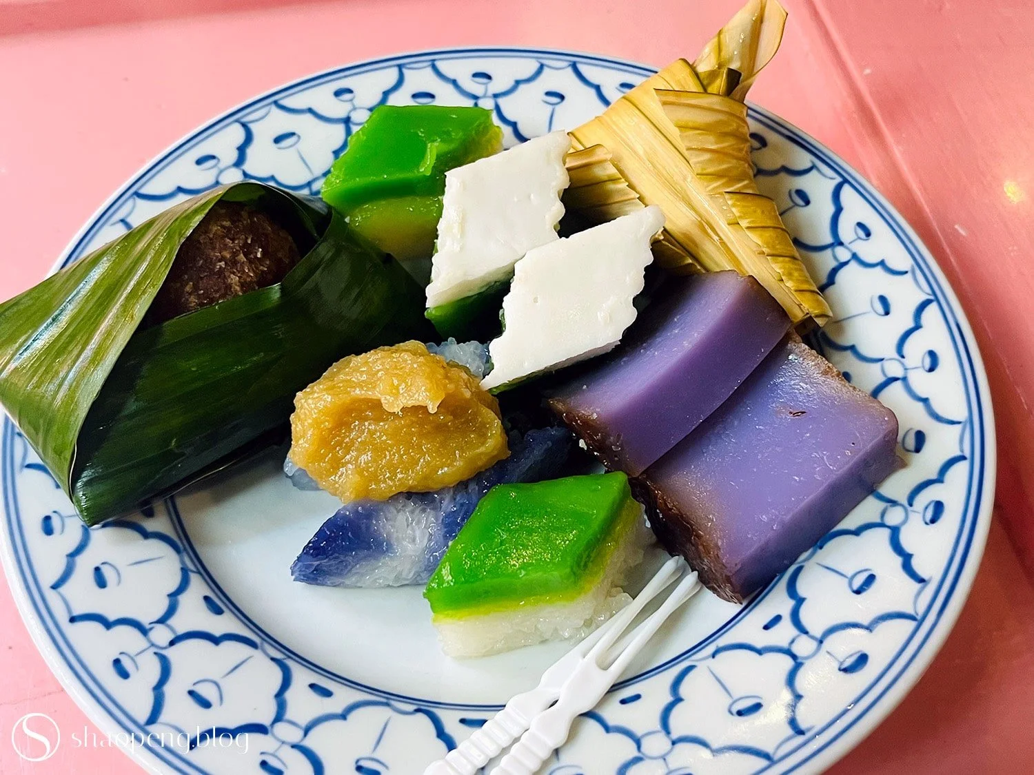 "Nyonya kueh" is a type of traditional sweet or cake, typically made by the Nyonya (female) members of the Peranakan community.