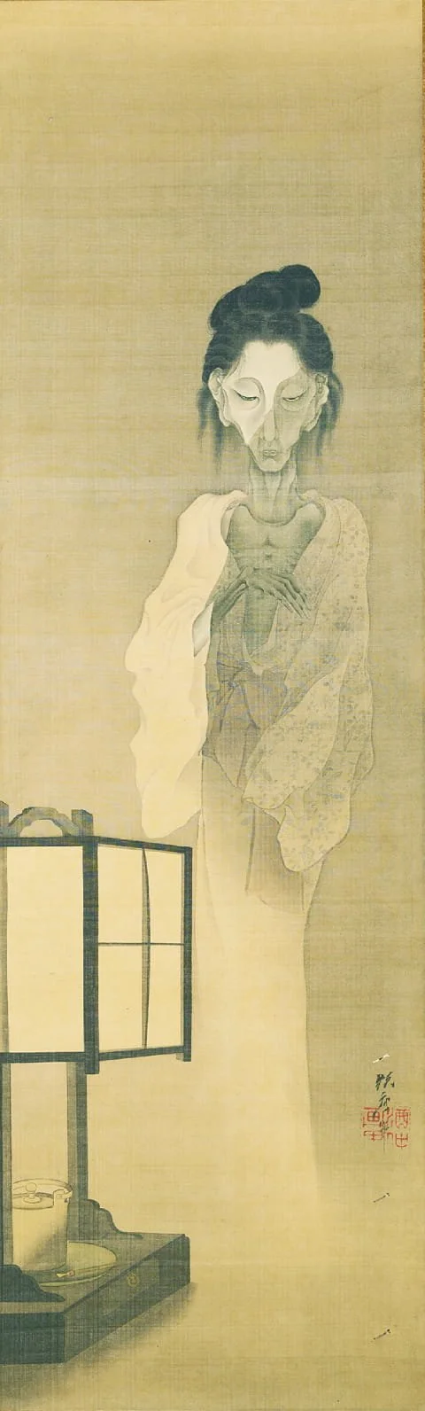 "Ghost" by Kawanabe Kyosai
